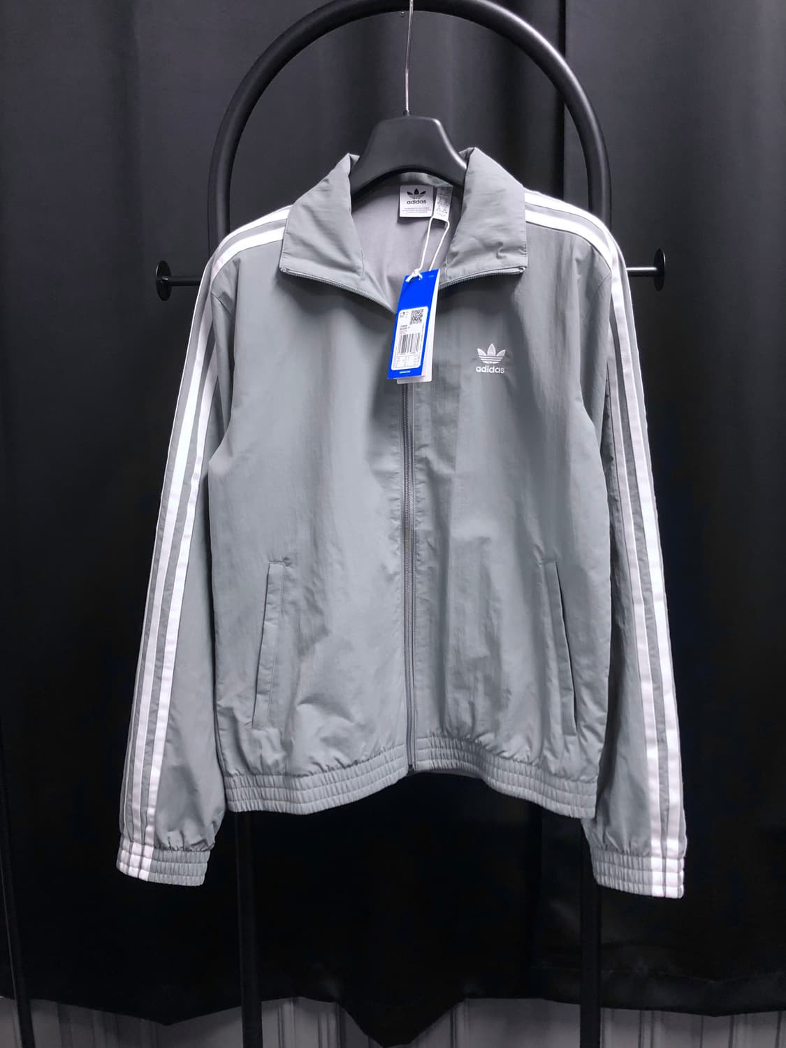 [새상품] 아디다스 우븐 트랙탑 그레이 쓰리 상품이미지2