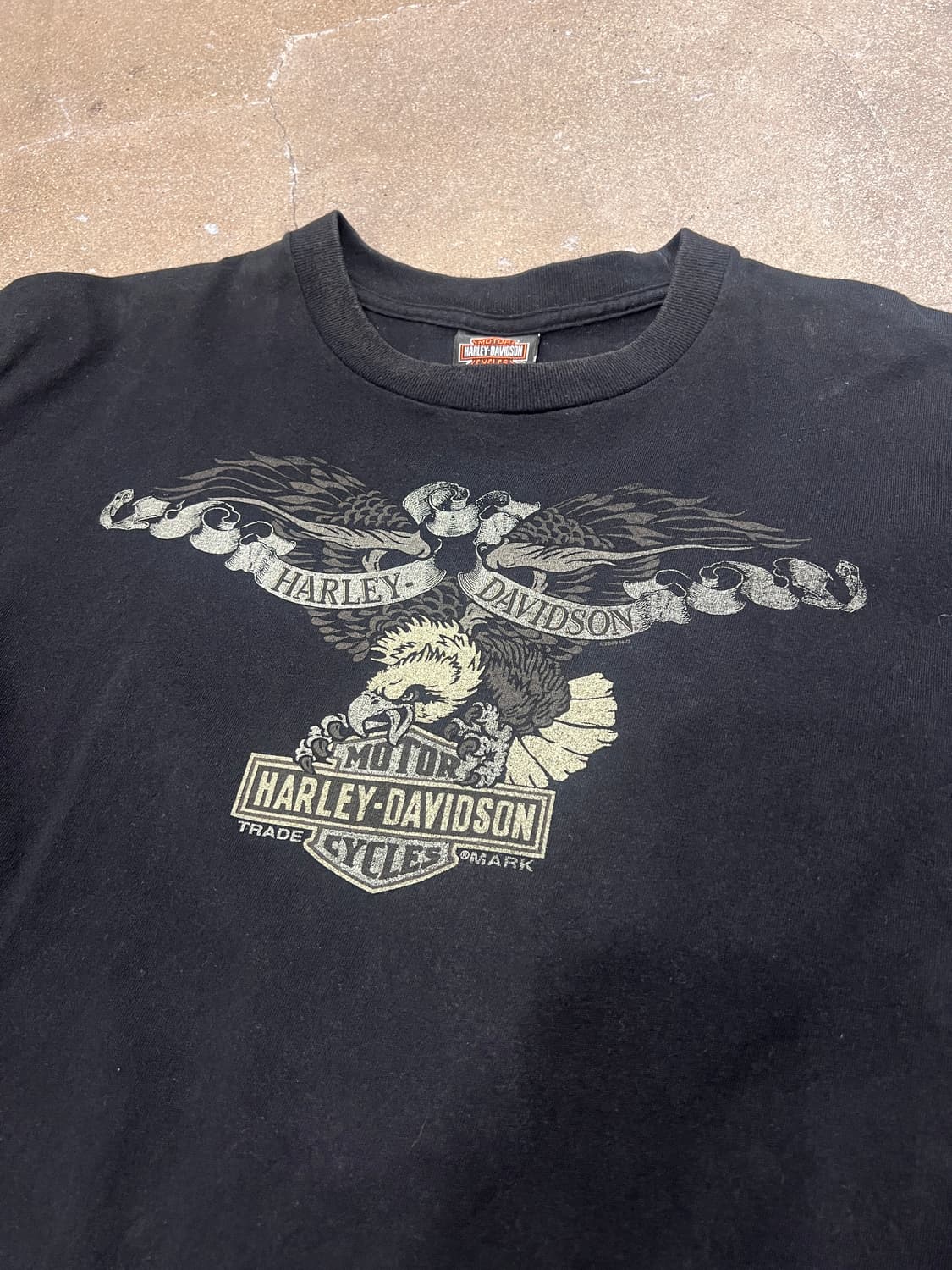 00’s 할리데이비슨 바르셀로나 반팔티 상품이미지3