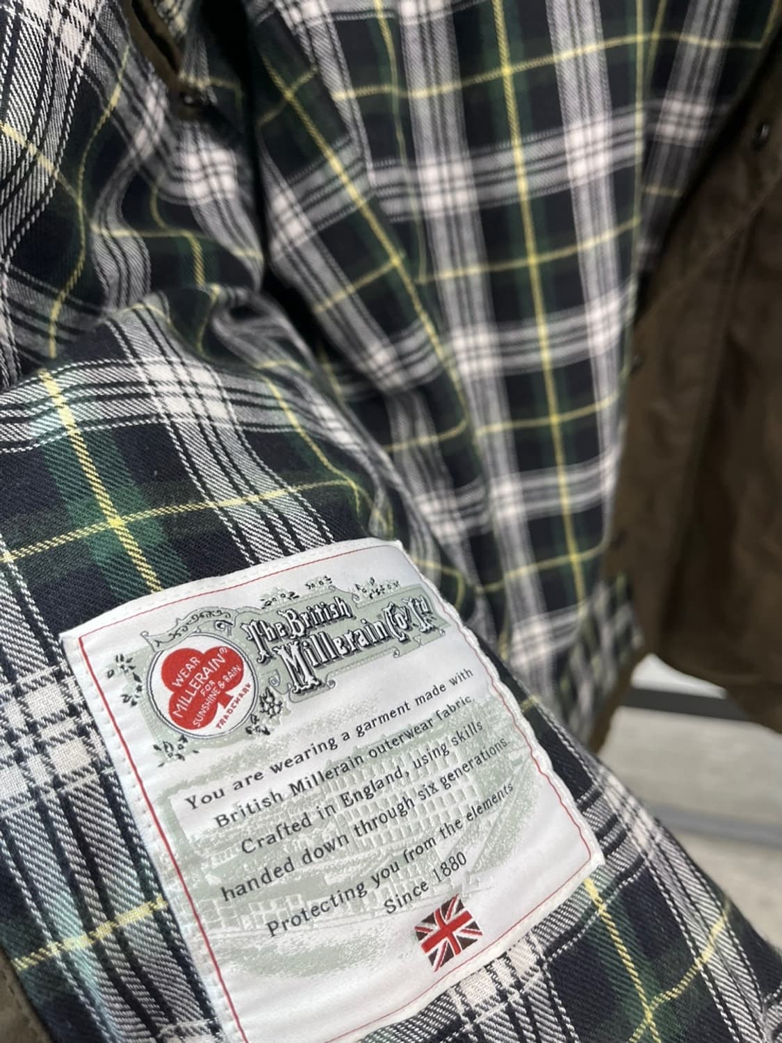 105) 닥스 125주년 왁스자켓  상품이미지10