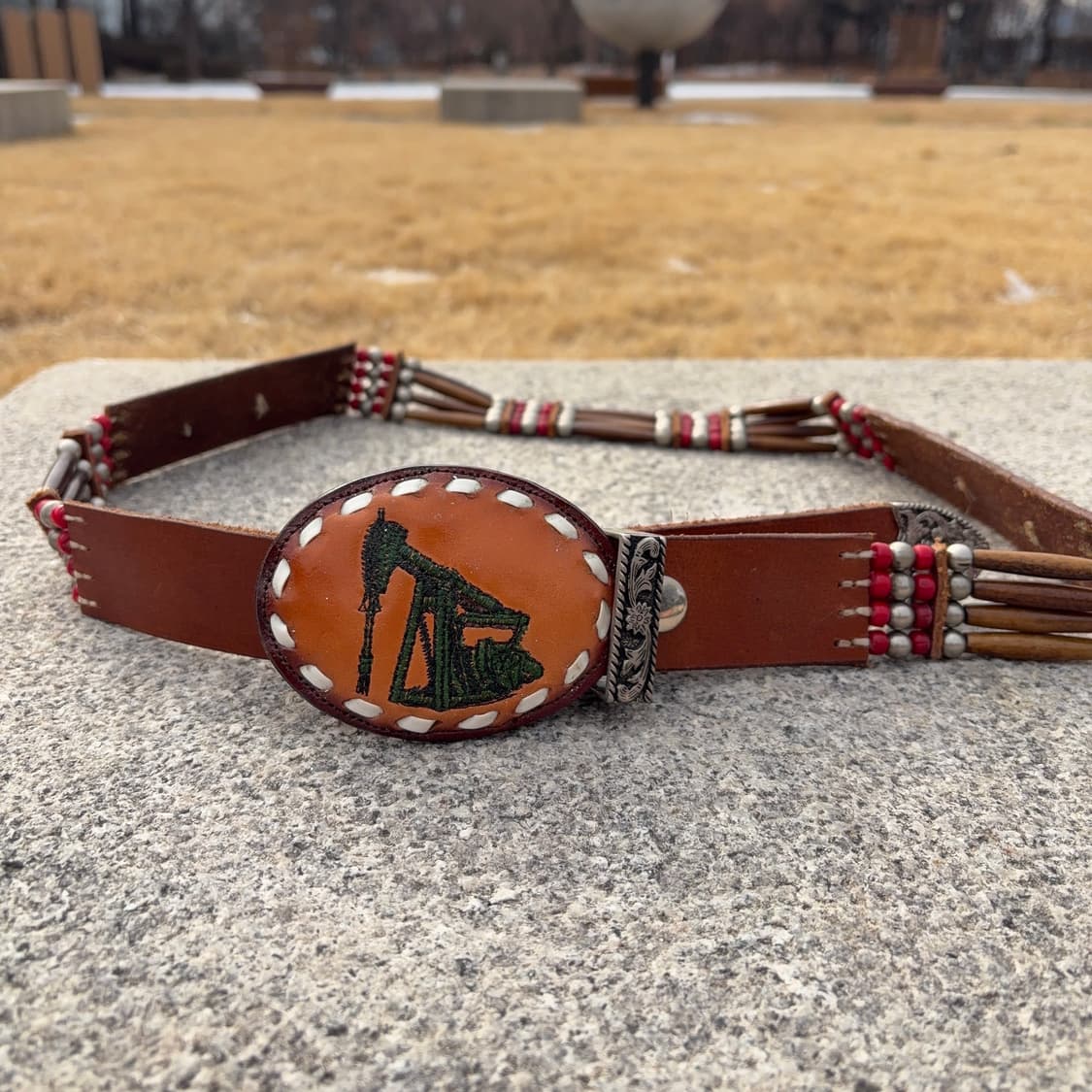 노코나 Nocona 가죽 자수 웨스턴 버클  상품이미지7