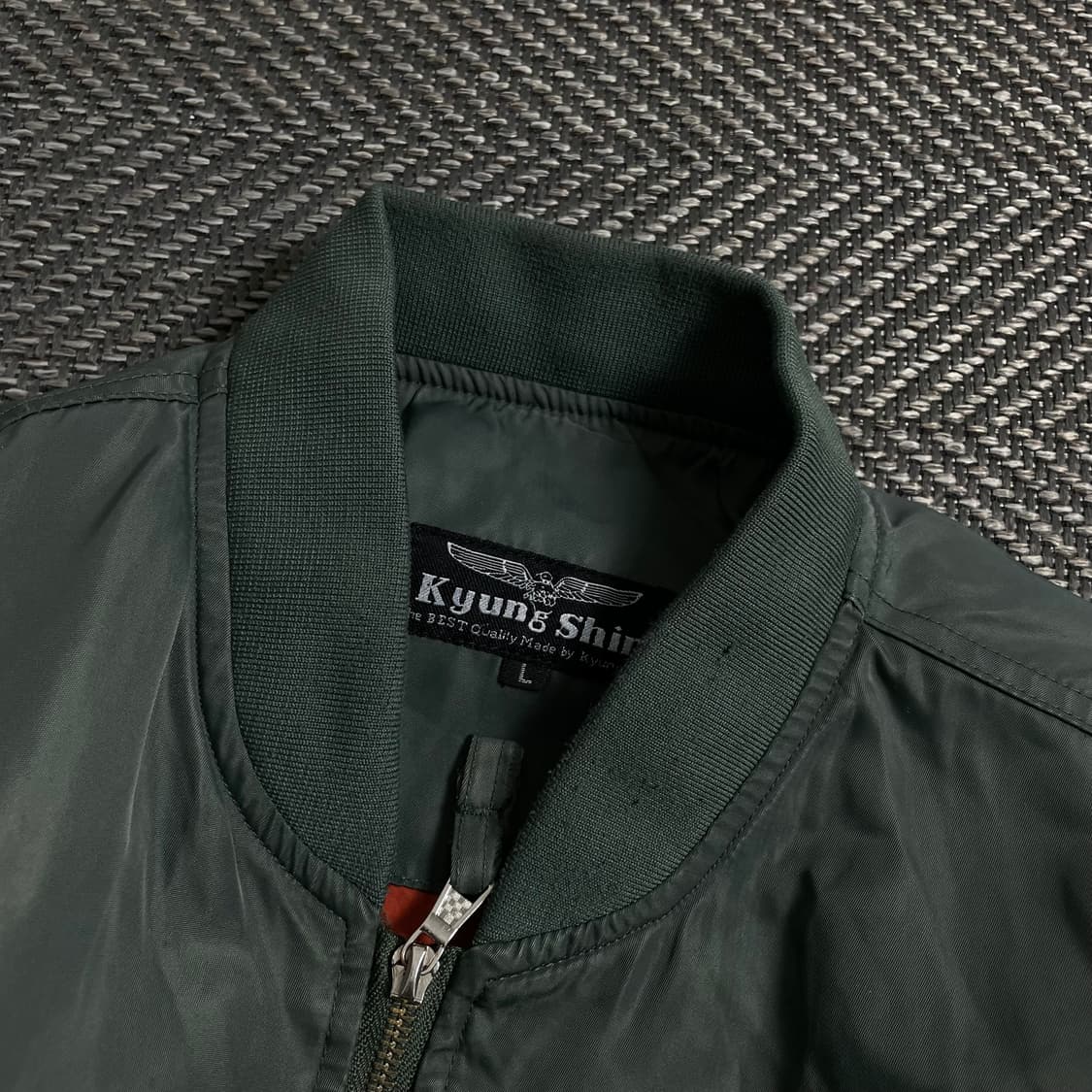 Kyung Shin MA-1 항공 점퍼 카키y 4552 상품이미지6