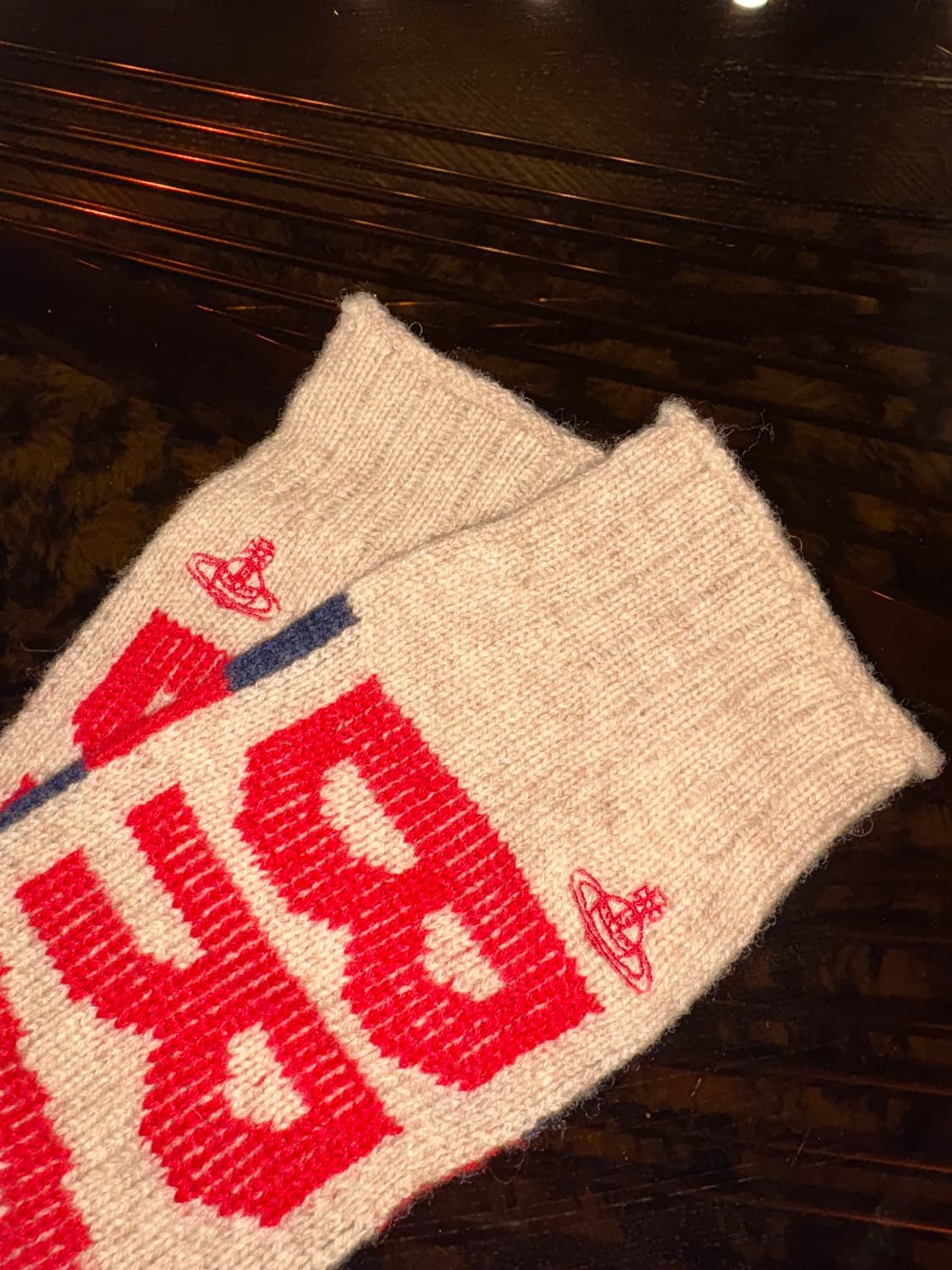 Vivienne westwood long knit glove 상품이미지7