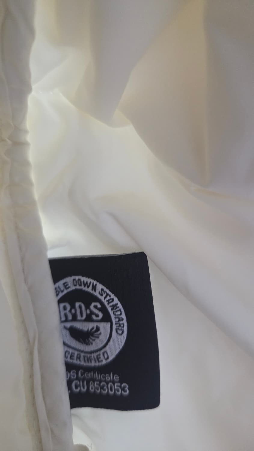 노스페이스 화이트 라벨 노벨티 눕시 다운 자켓 크림 상품이미지5