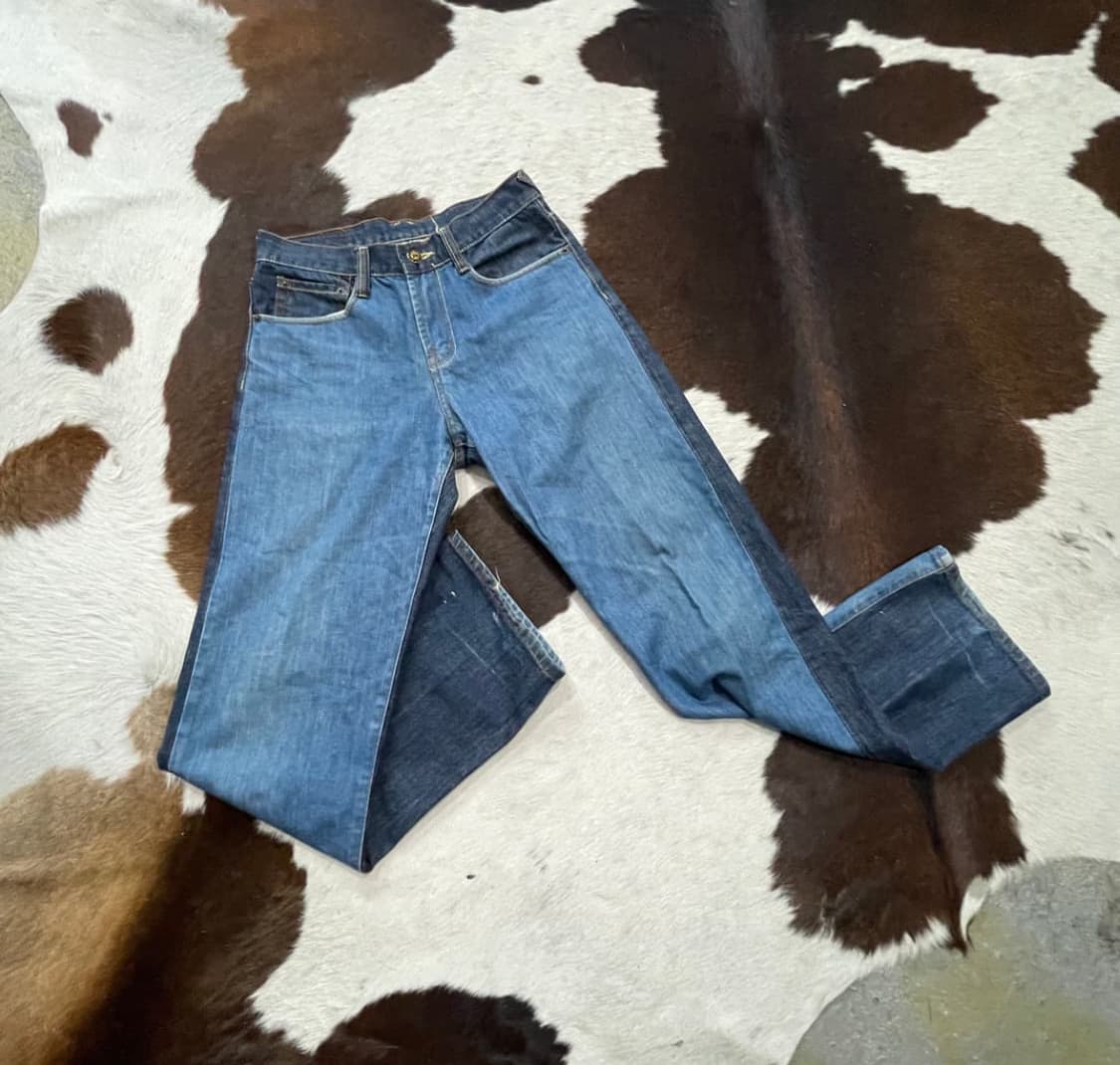 [28] EVISU 에비수 패치워크 데님 청바지 상품이미지3