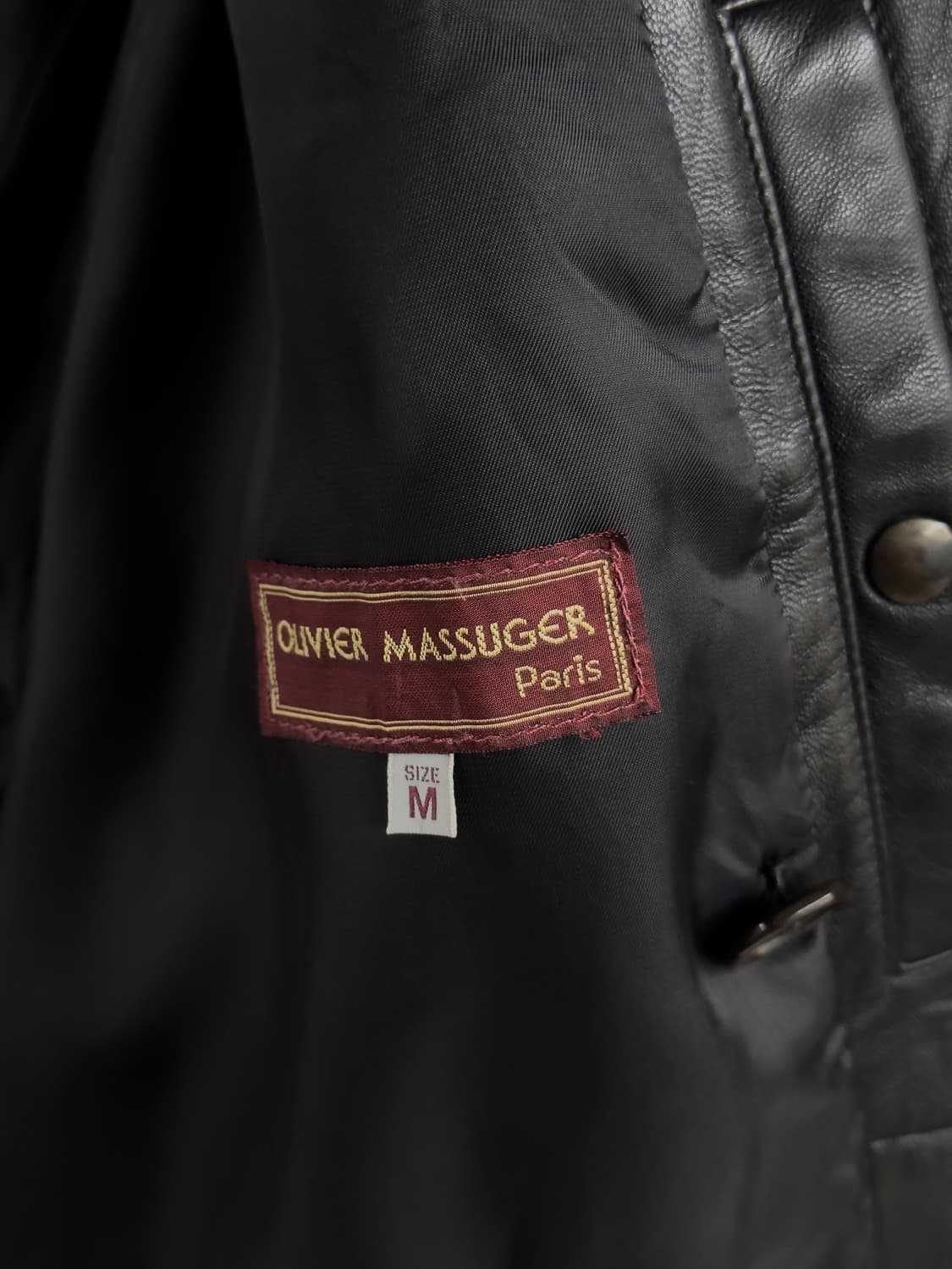 빈티지 레더 코트 상품이미지6