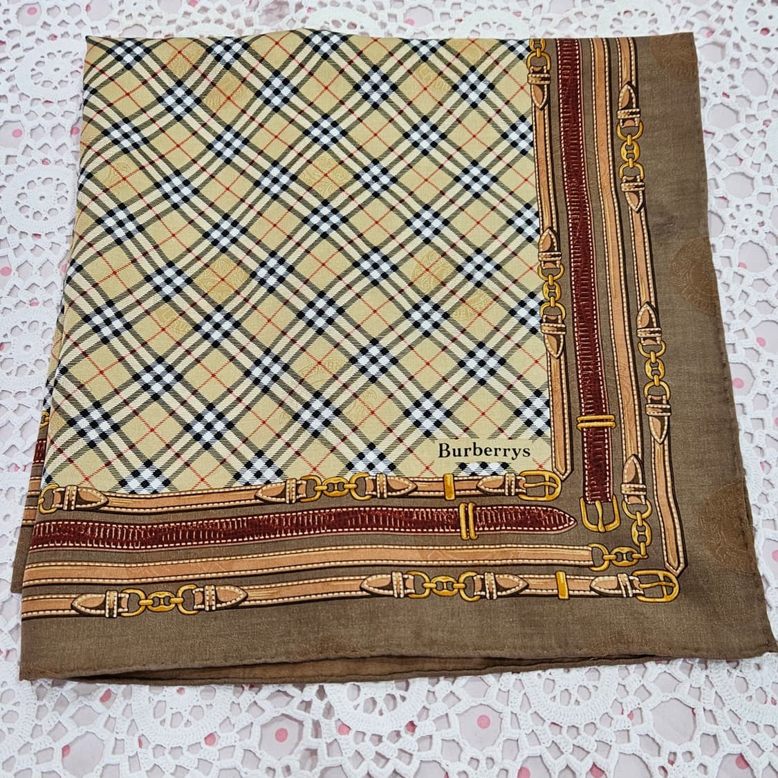버버리(Burberrys) 빈티지 스카프 상품이미지4