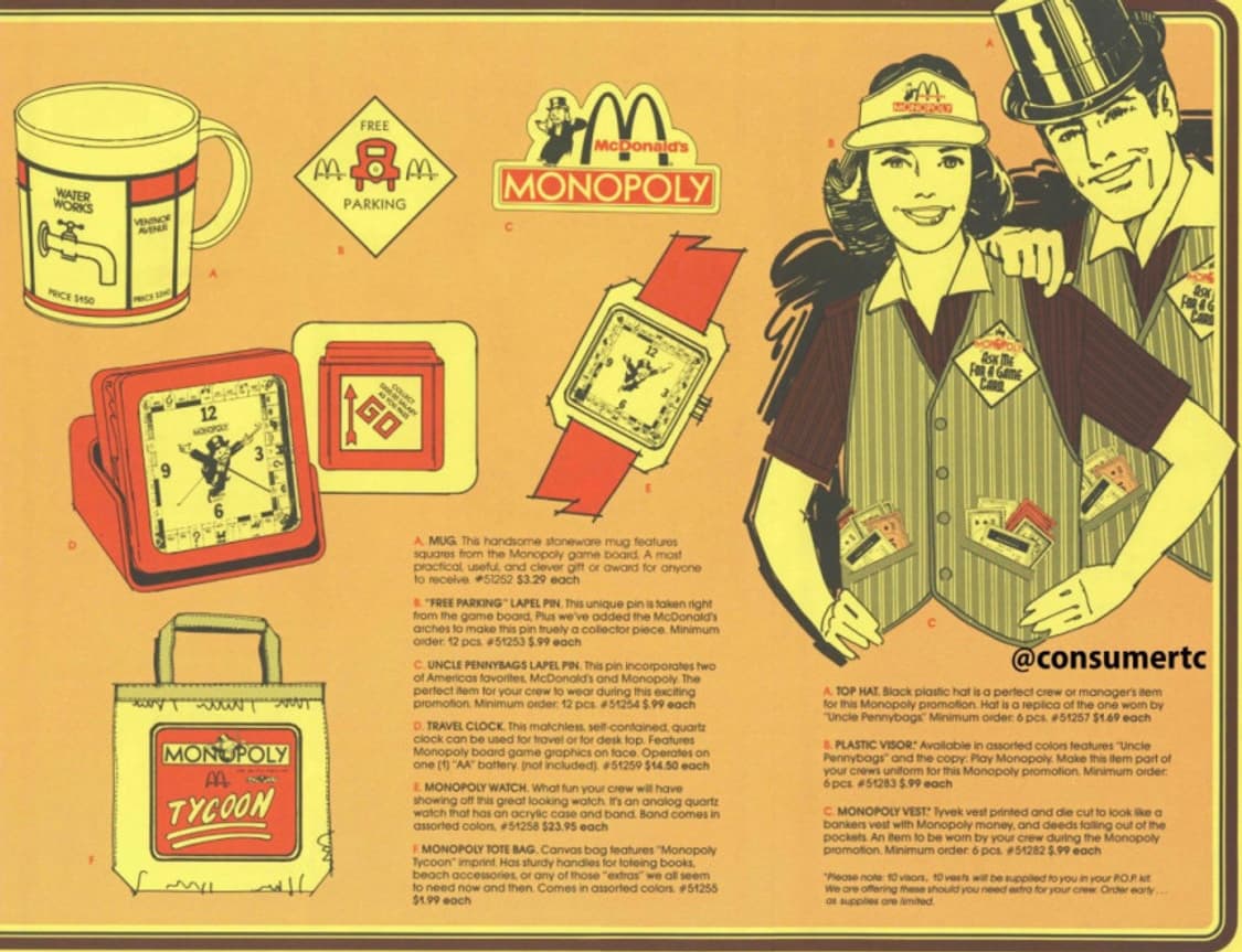 80s McDonald's Employee PK Shirt 상품이미지7