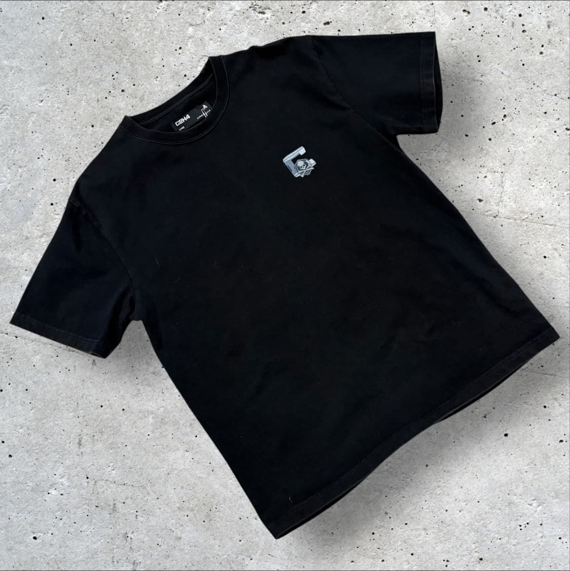 [L] C2H4 x 마스터마인드 반팔 티셔츠 블랙 C84 상품이미지2