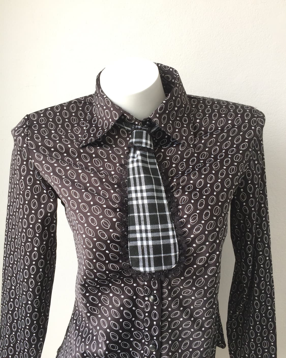 check pattern tie 상품이미지4