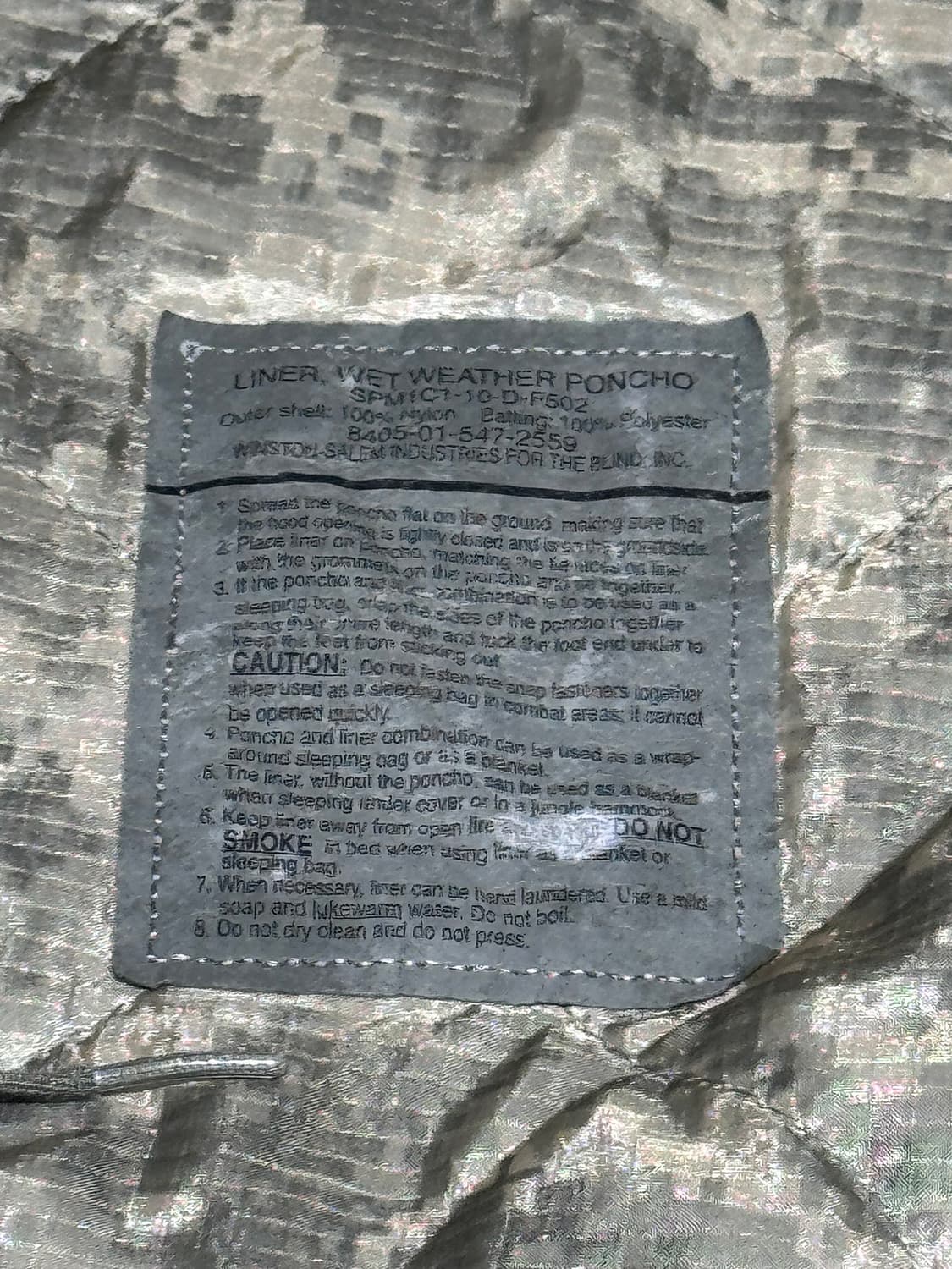 USA 판초 라이너  상품이미지2