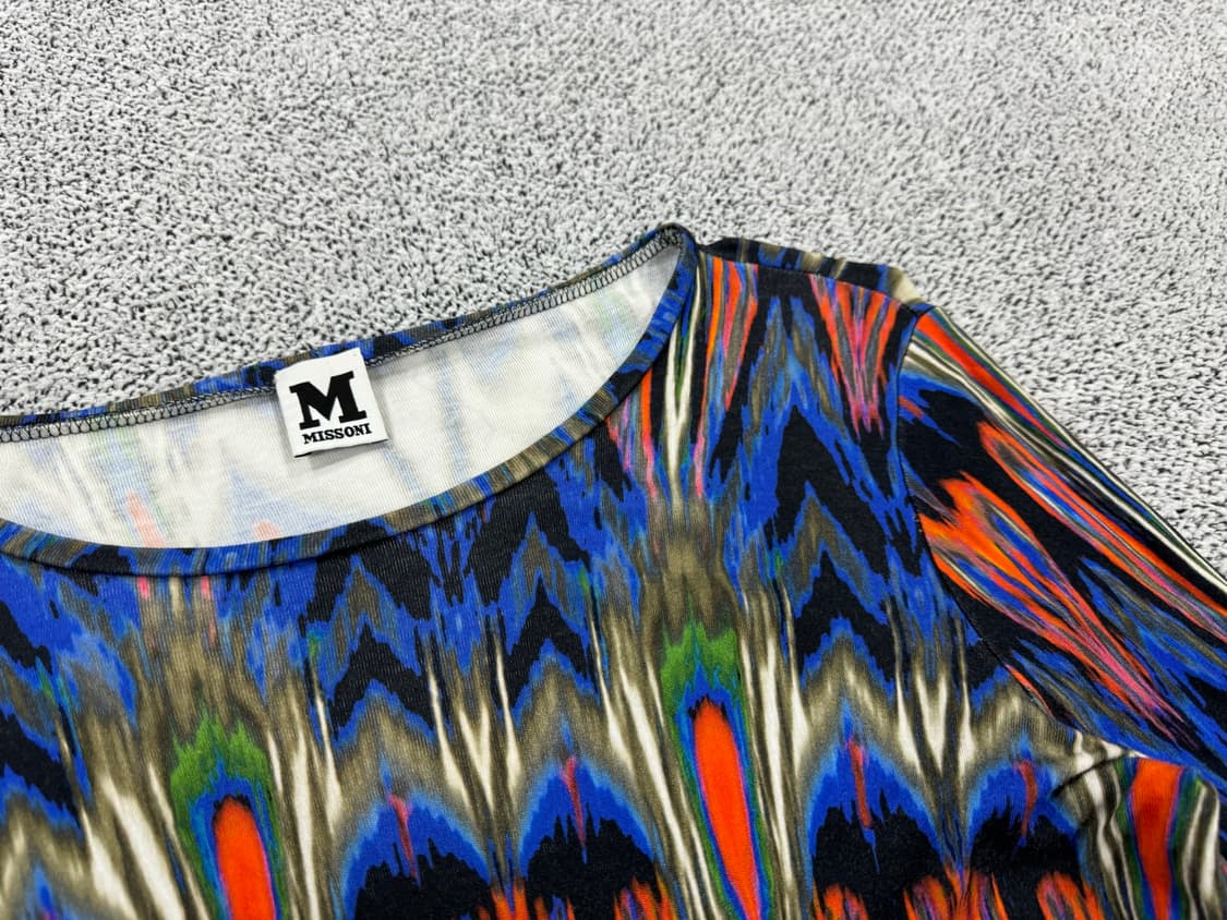 MISSONI 미쏘니 멀티컬러 보트넥 원피스 상품이미지4