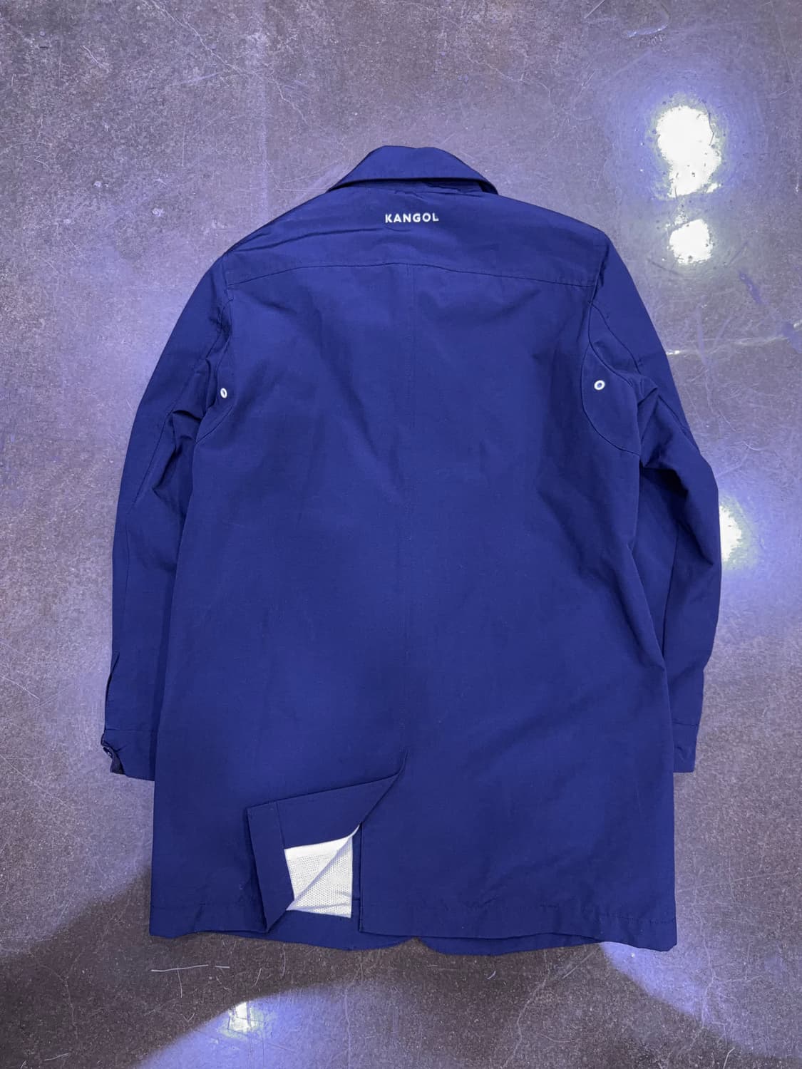 캉골 맥코트 발마칸 트렌치코트 네이비 M 상품이미지2