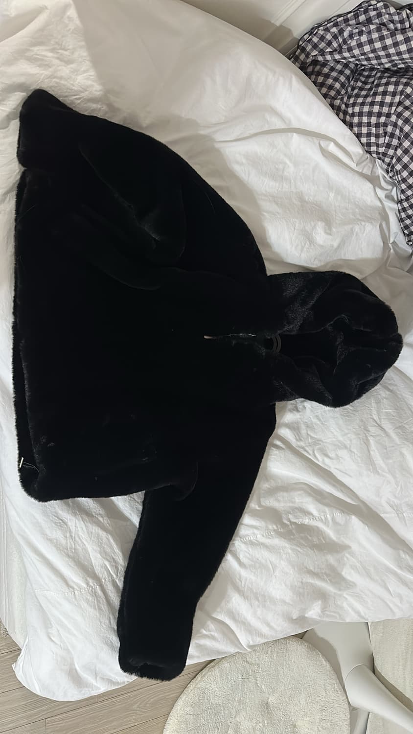 클리시어 후드 퍼자켓(지금 품절된 상품) 상품이미지5