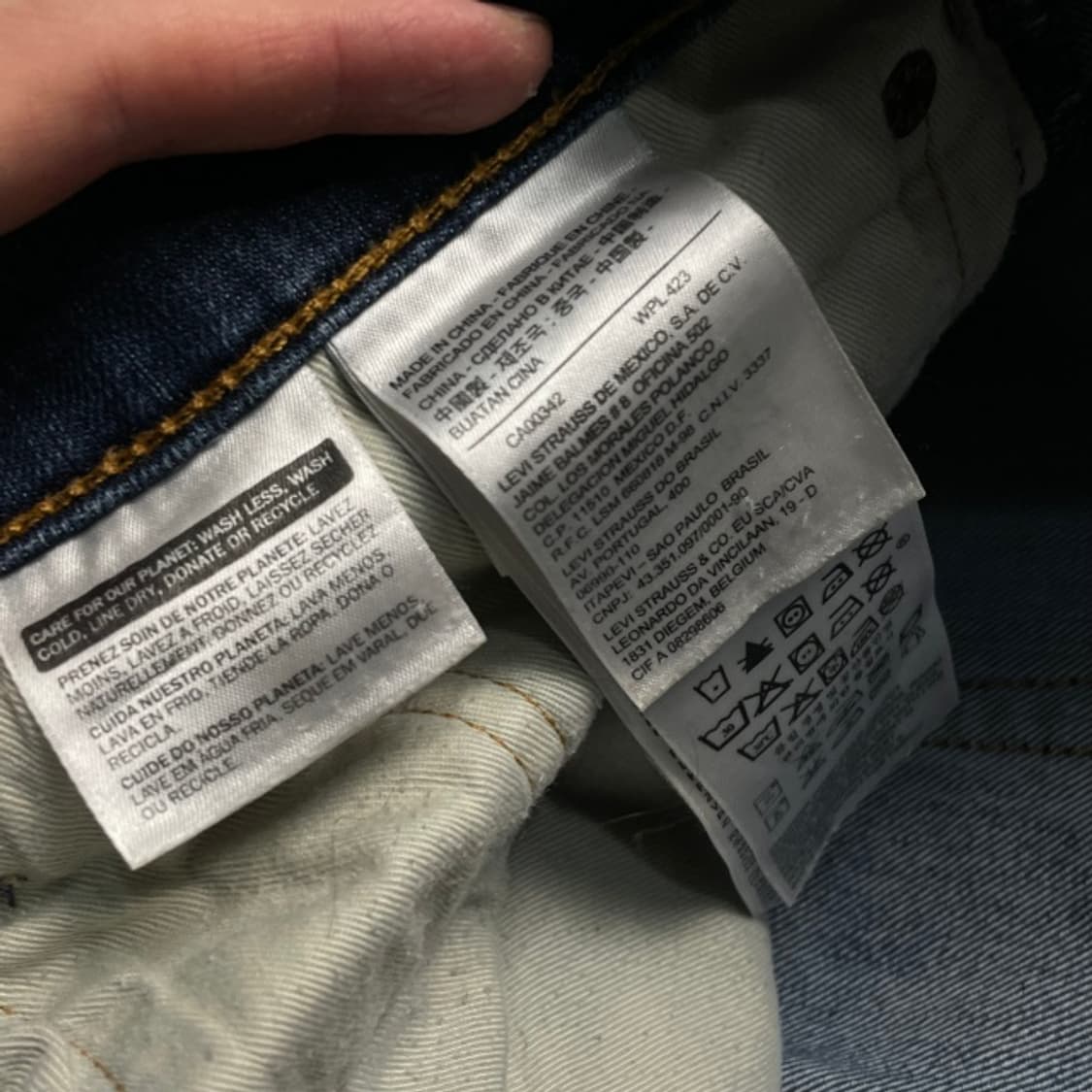 34  리바이스 511 청바지 상품이미지2