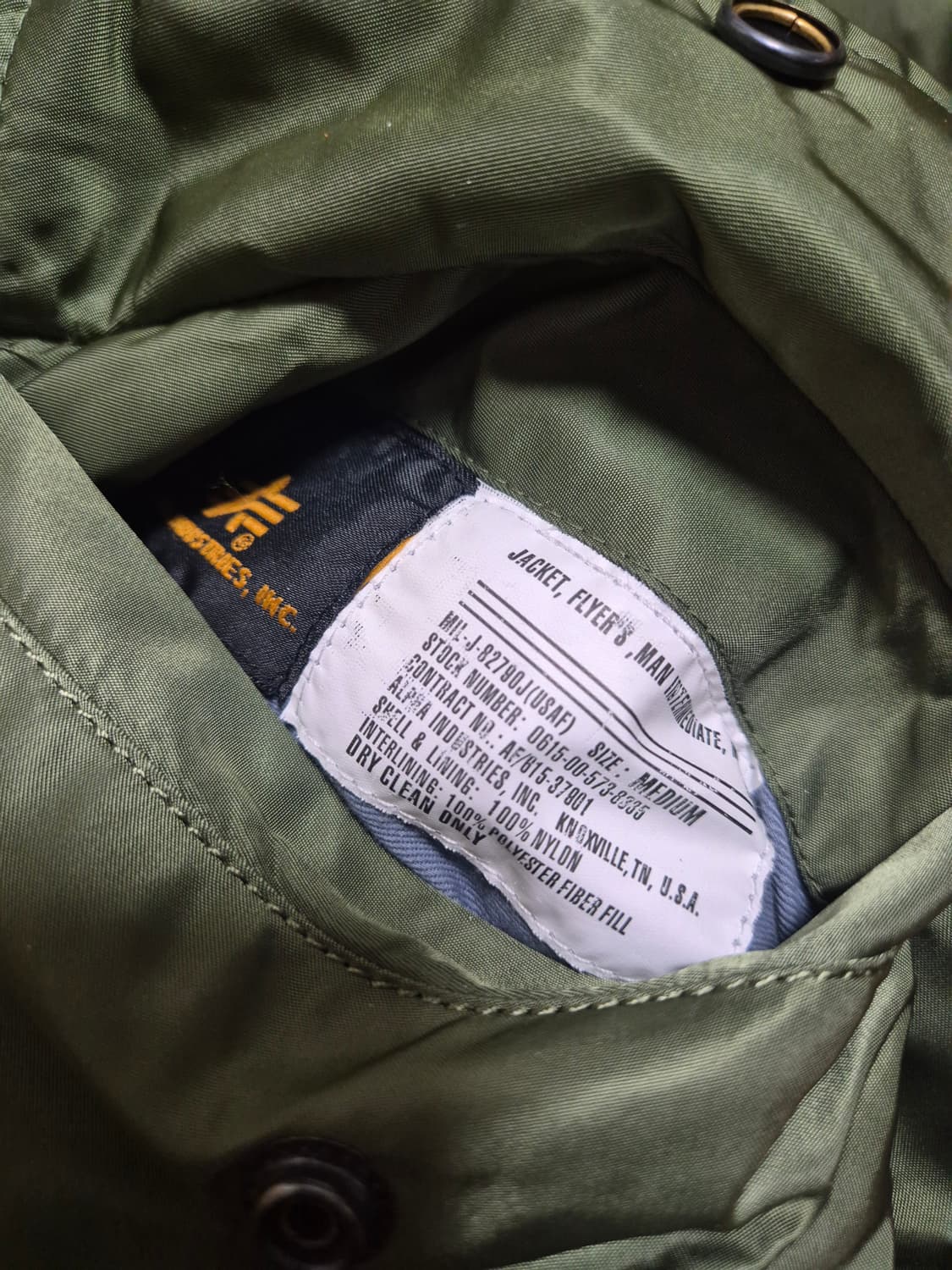 알파인더스트리 ma-1 상품이미지4