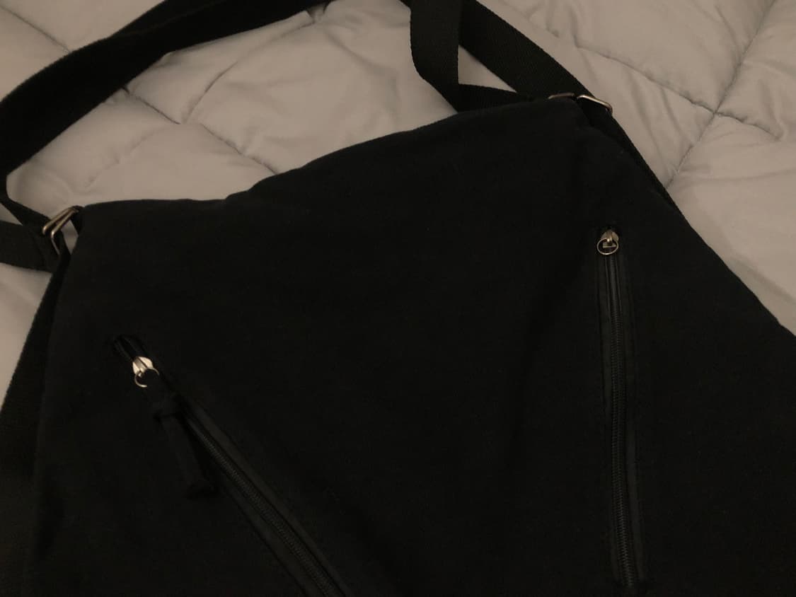 3way 캔버스 가방 블랙 상품이미지5