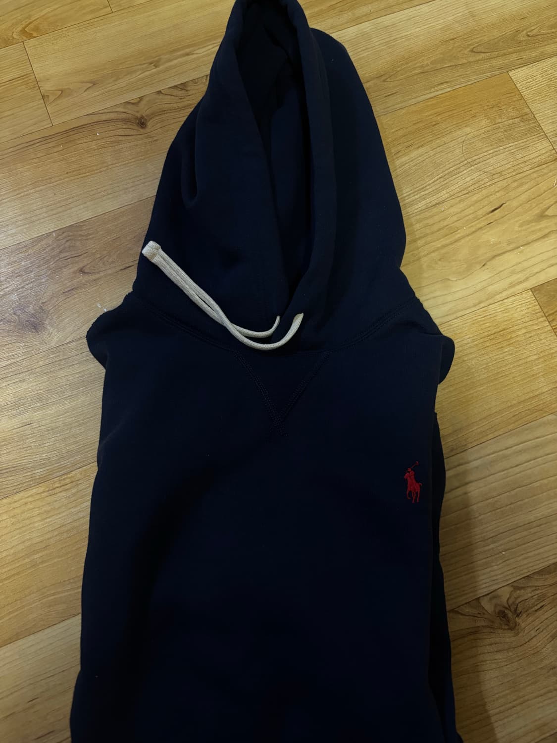 폴로랄프로렌 플리스 후디 네이비 상품이미지2