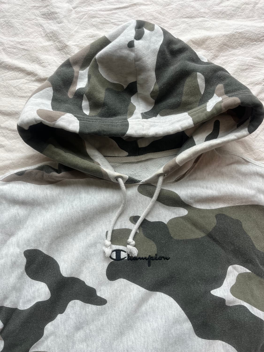 챔피온 리버스위브 카모 후드 상품이미지4