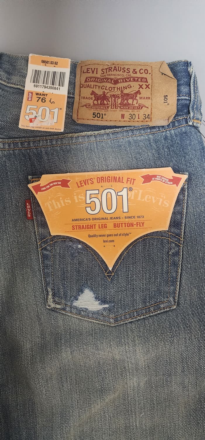리바이스 501 패치워크 리페어 (W30) LEVIS 상품이미지10
