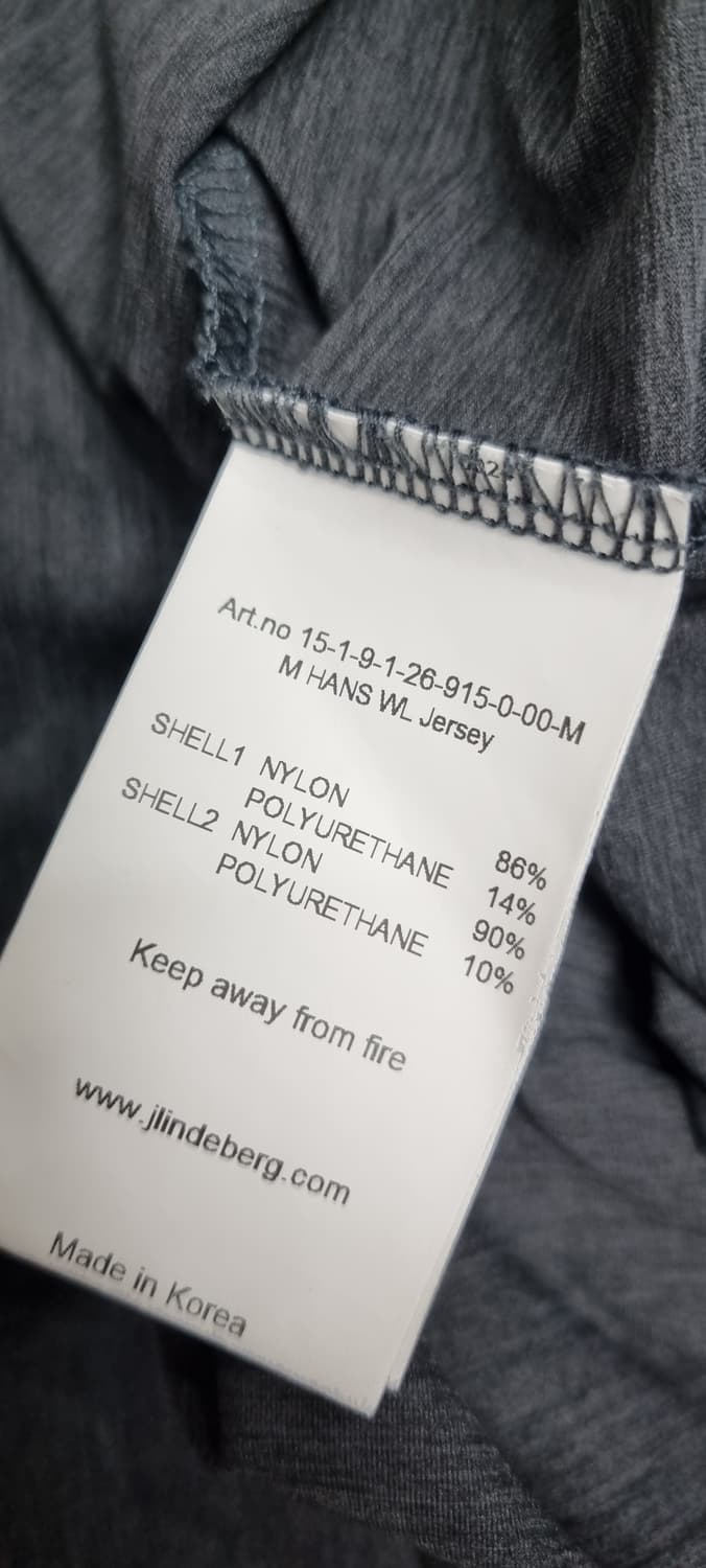 제이린더버그 골프  슬림핏 반팔 M _ 남성 상품이미지10