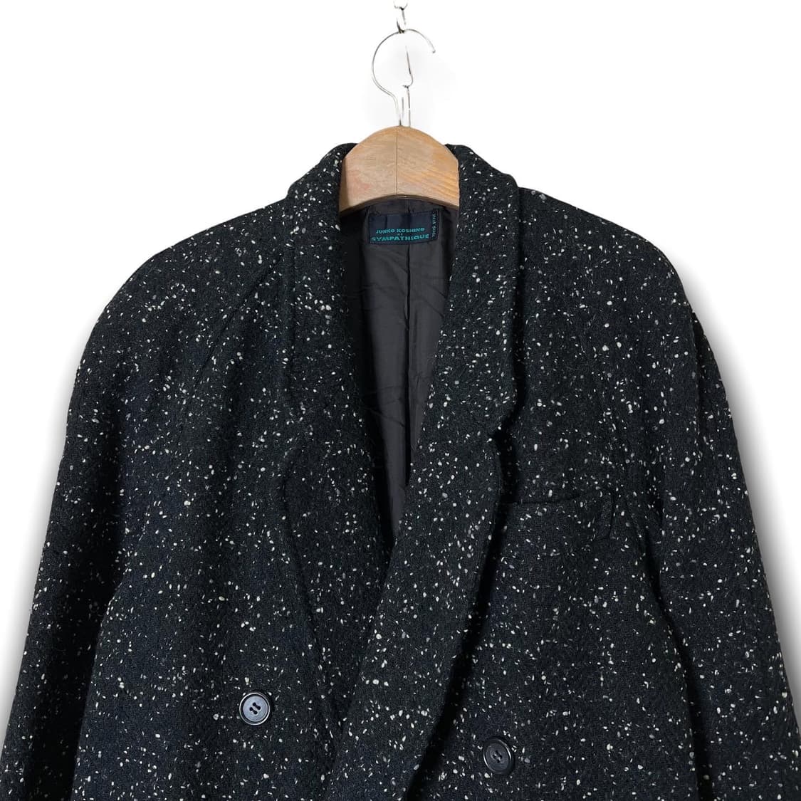 80’s 준코 코시노 울 코트 상품이미지2