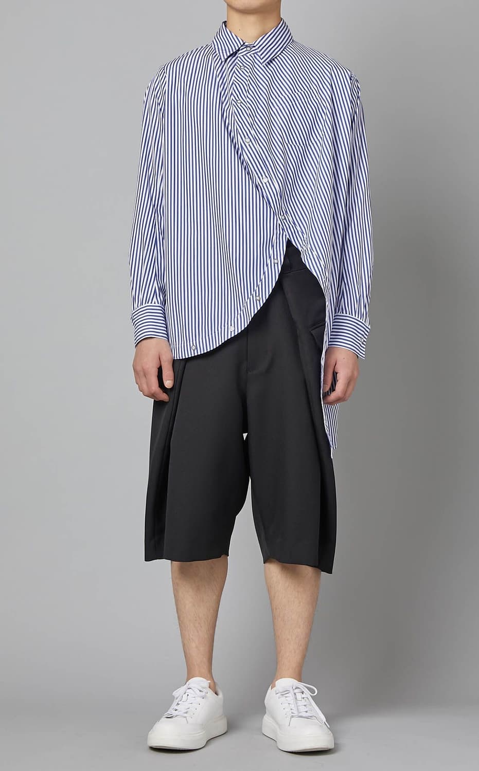 ANREALAGE 안리아레이지 스트라이프 셔츠 상품이미지2