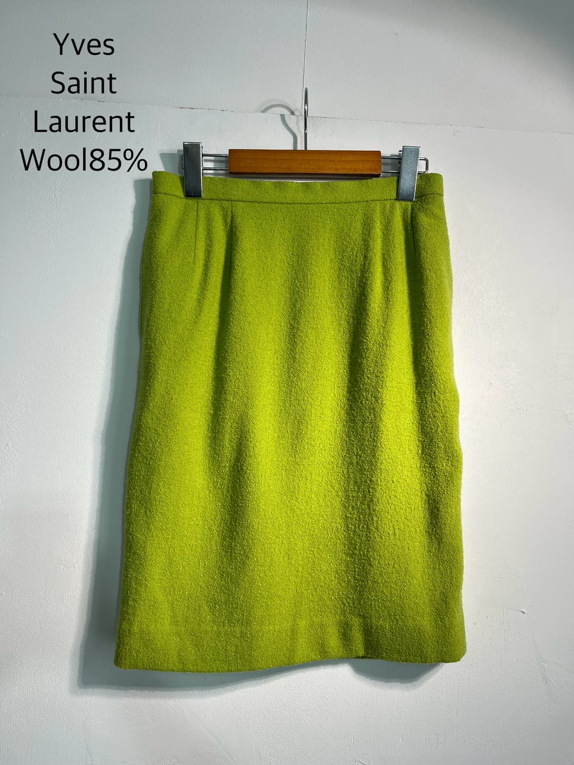 Yves Saint Laurent 입생로랑 울 혼방 스커트 상품이미지4