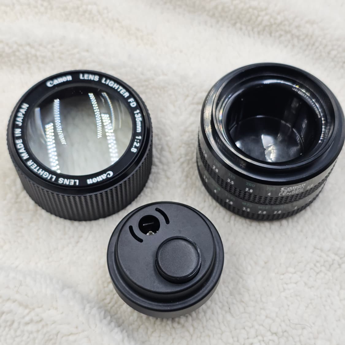 캐논 FD 135mm 렌즈형 가스 라이터 루페 겸용 필름카메라 필카  상품이미지7