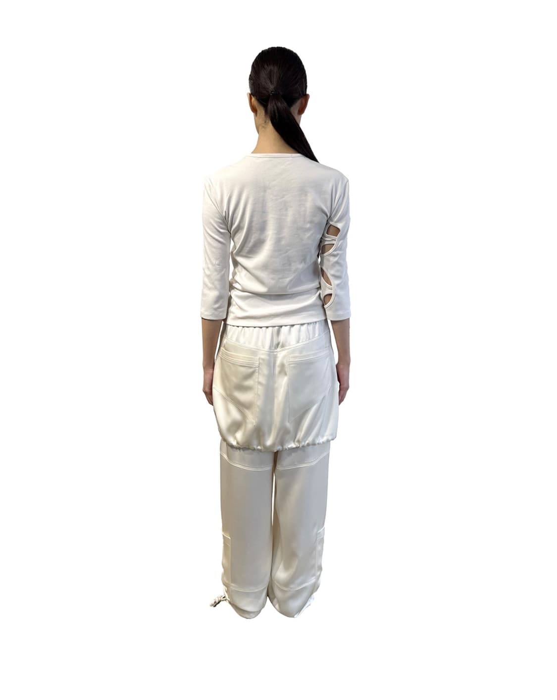 오들리워크샵 cutout tee 상품이미지3