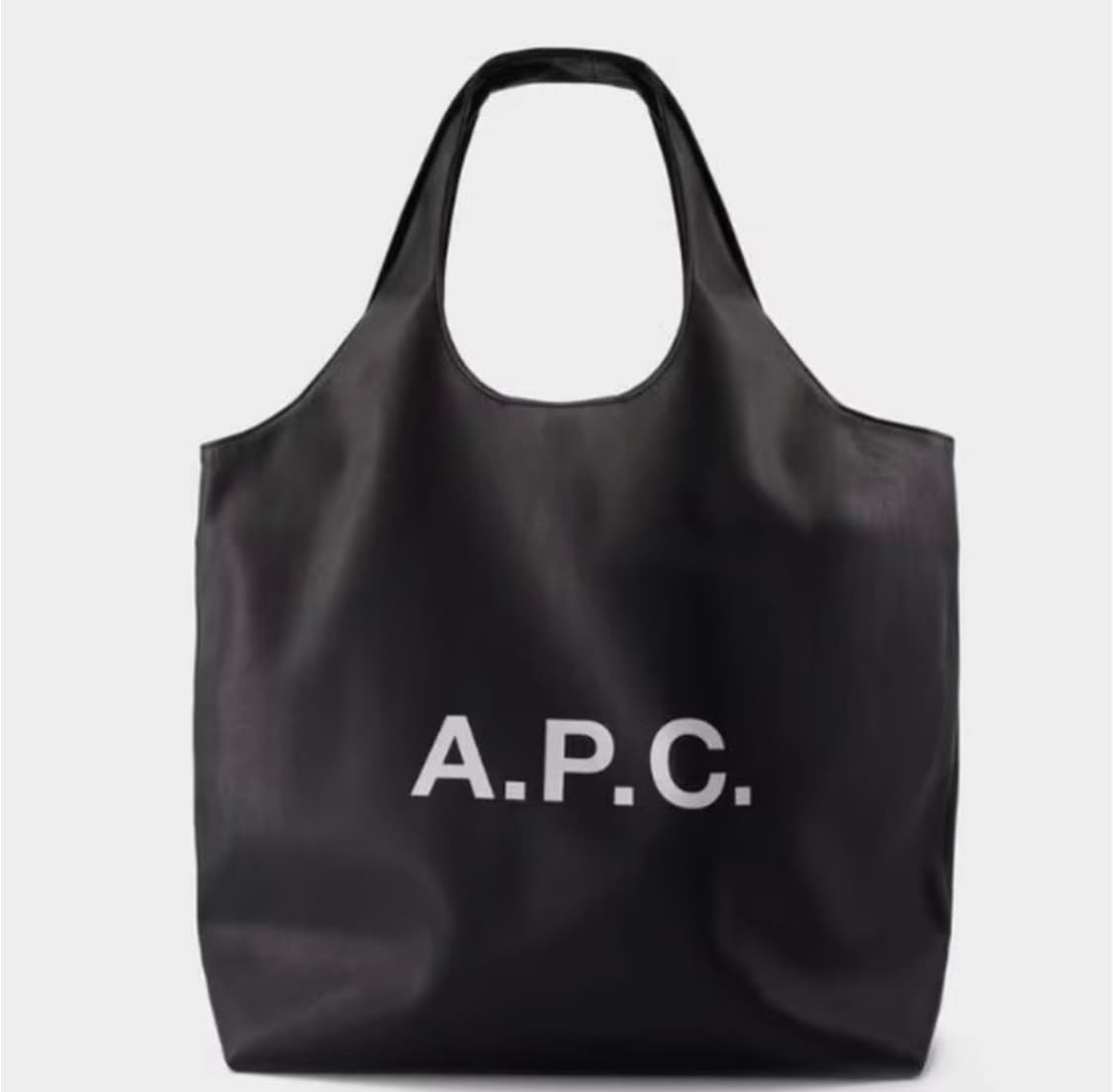 아페쎄 니논 리사이클 레더 토트백 블랙 상품이미지3