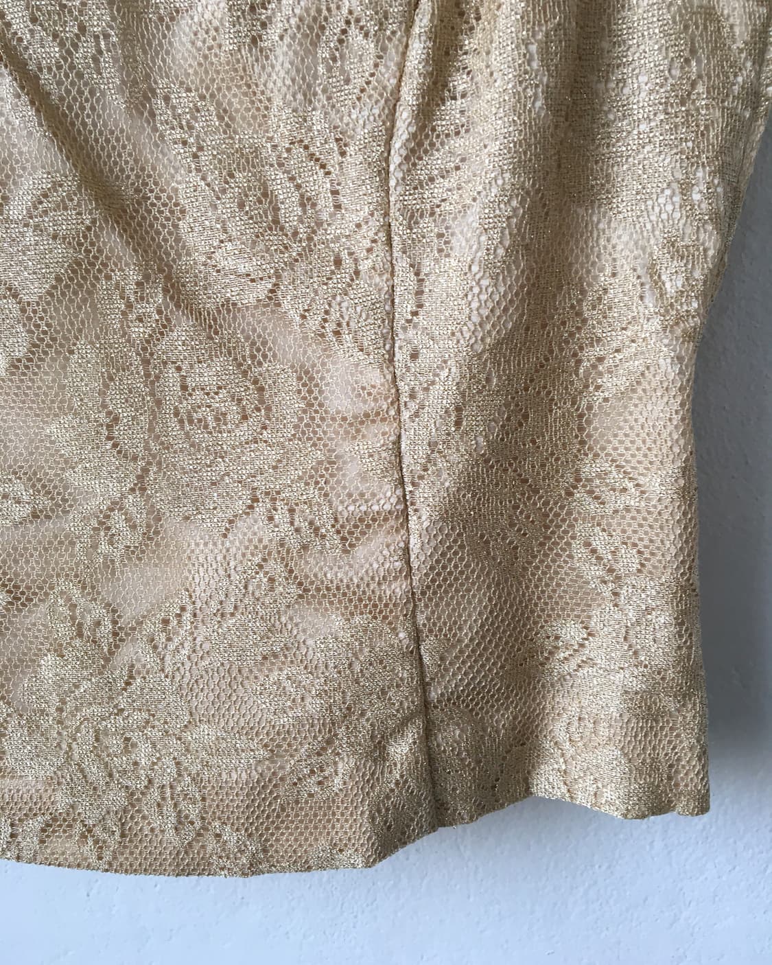 Glitter pattern lace sleeveless 상품이미지5