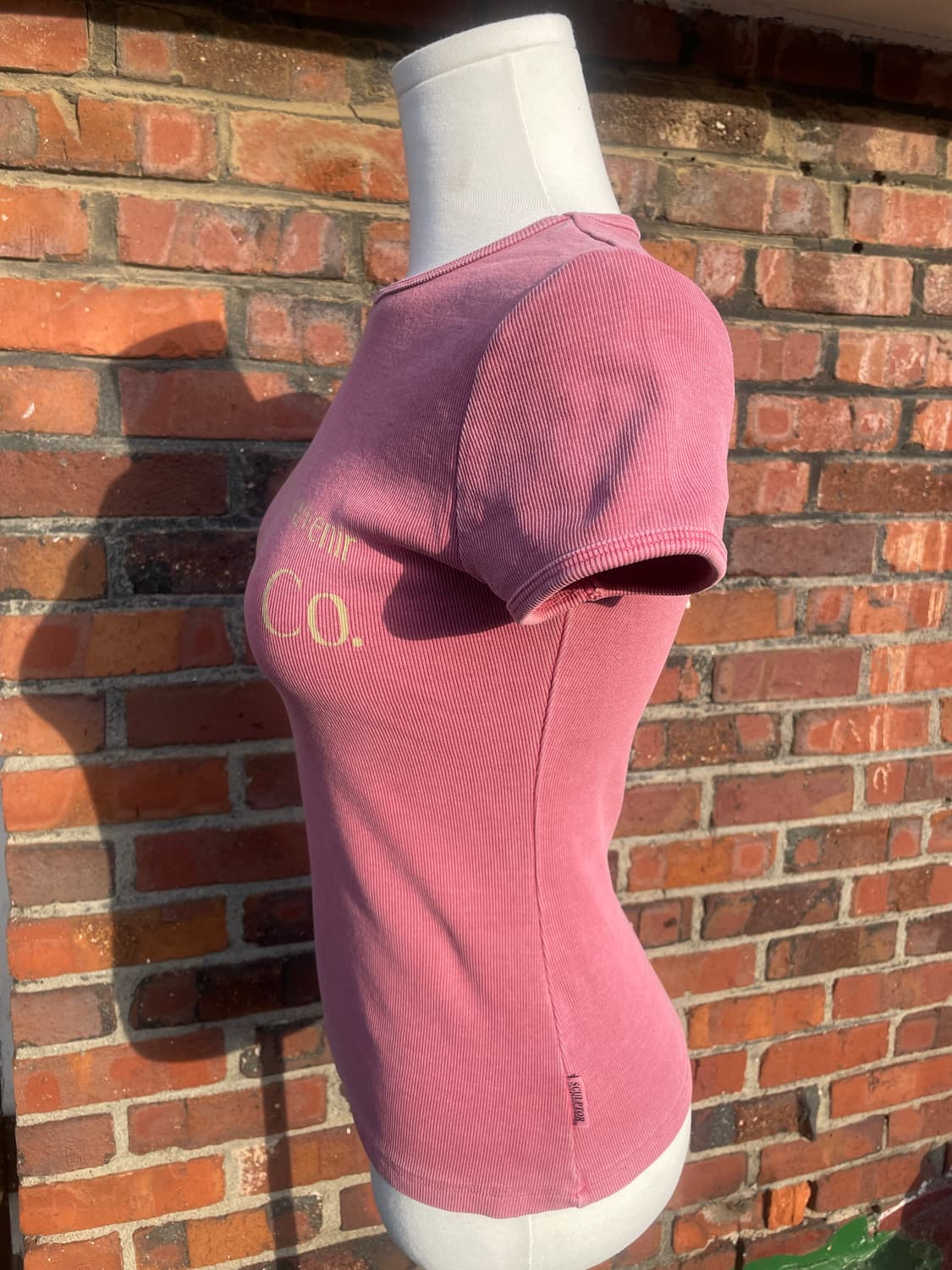 스컬프터 더스트핑크 반팔 니트 상품이미지5