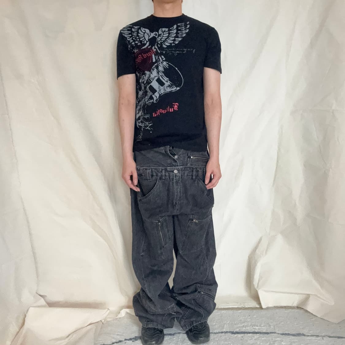 Hard Rock Guitar Graphic T-Shirt 상품이미지4
