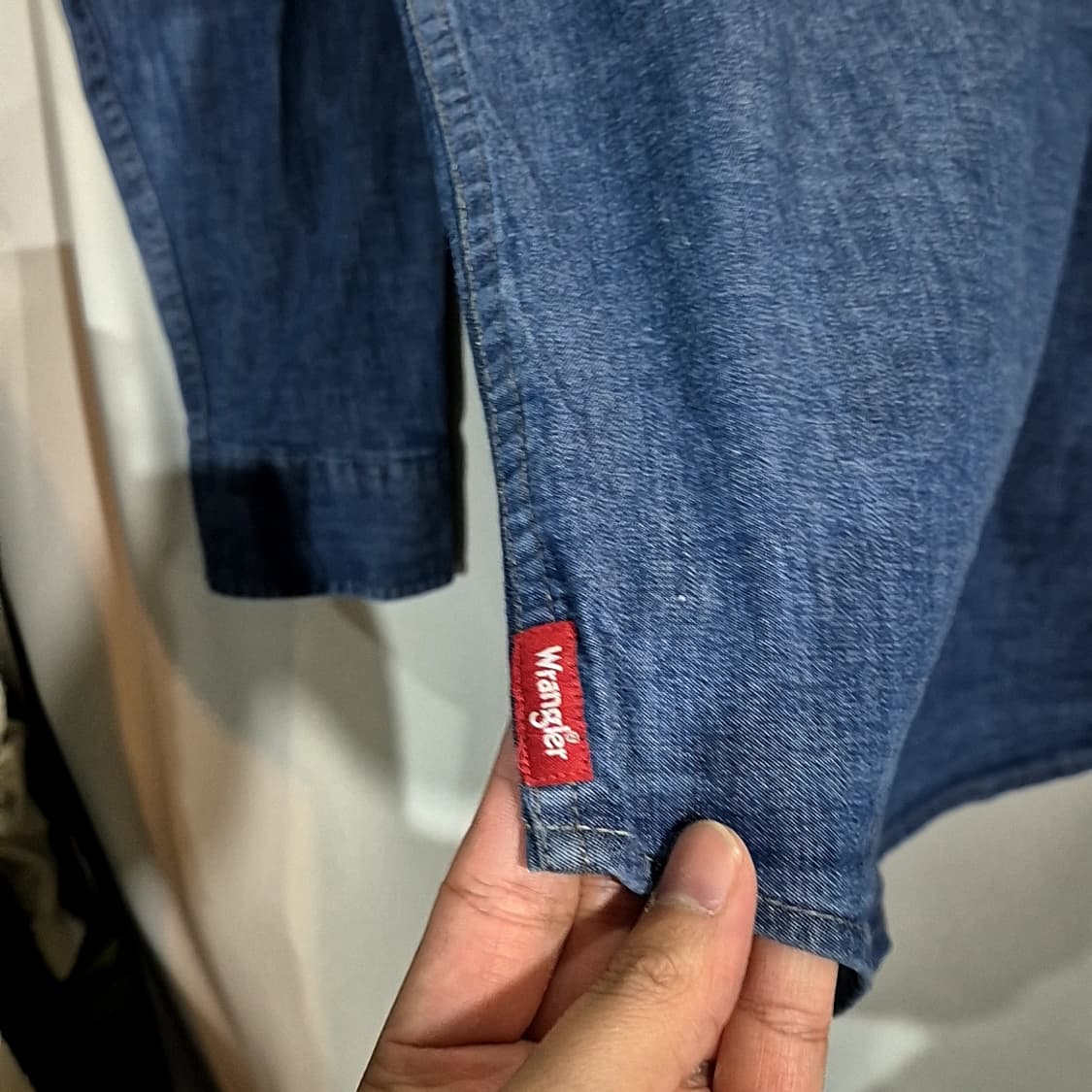 Wrangler 랭글러 데님 셔츠 상품이미지7