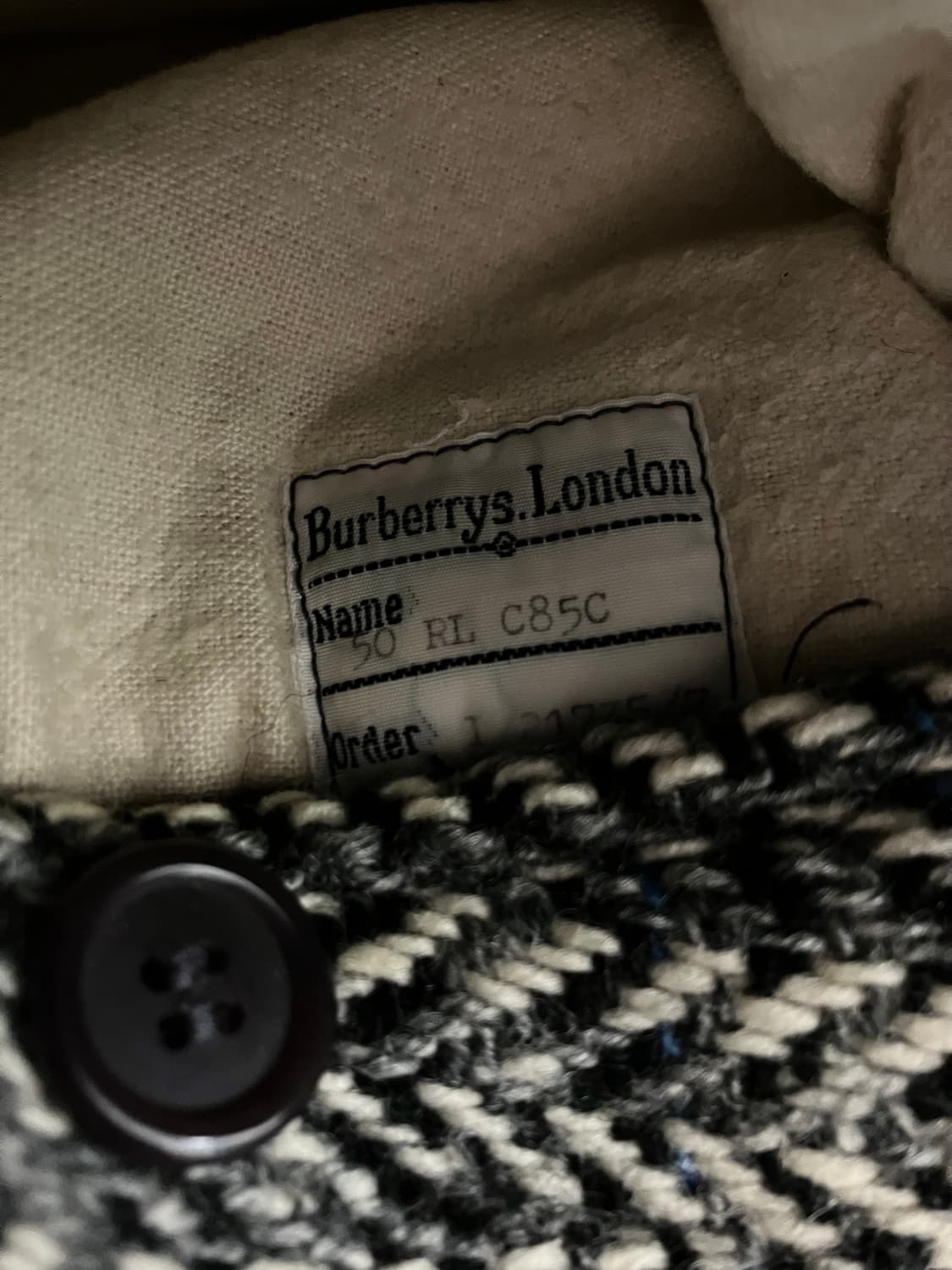 버버리 아이리쉬 트위드 코트 상품이미지8