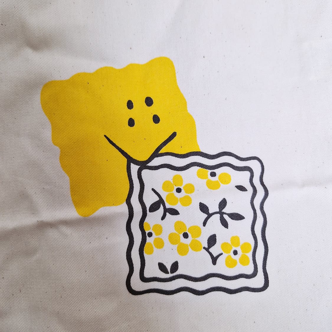 캐피탈 Kapital 트윌 노벨 토트백 키나리 쿠키 에코백 상품이미지2