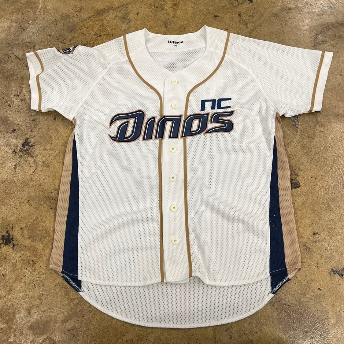 [90] 윌슨 NC 다이노스 야구 유니폼 화이트 b18 상품이미지2