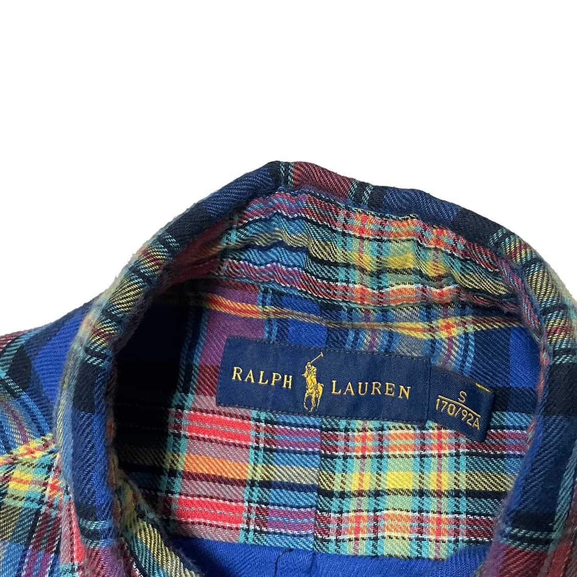 폴로 랄프로렌 플란넬 체크 셔츠 상품이미지5