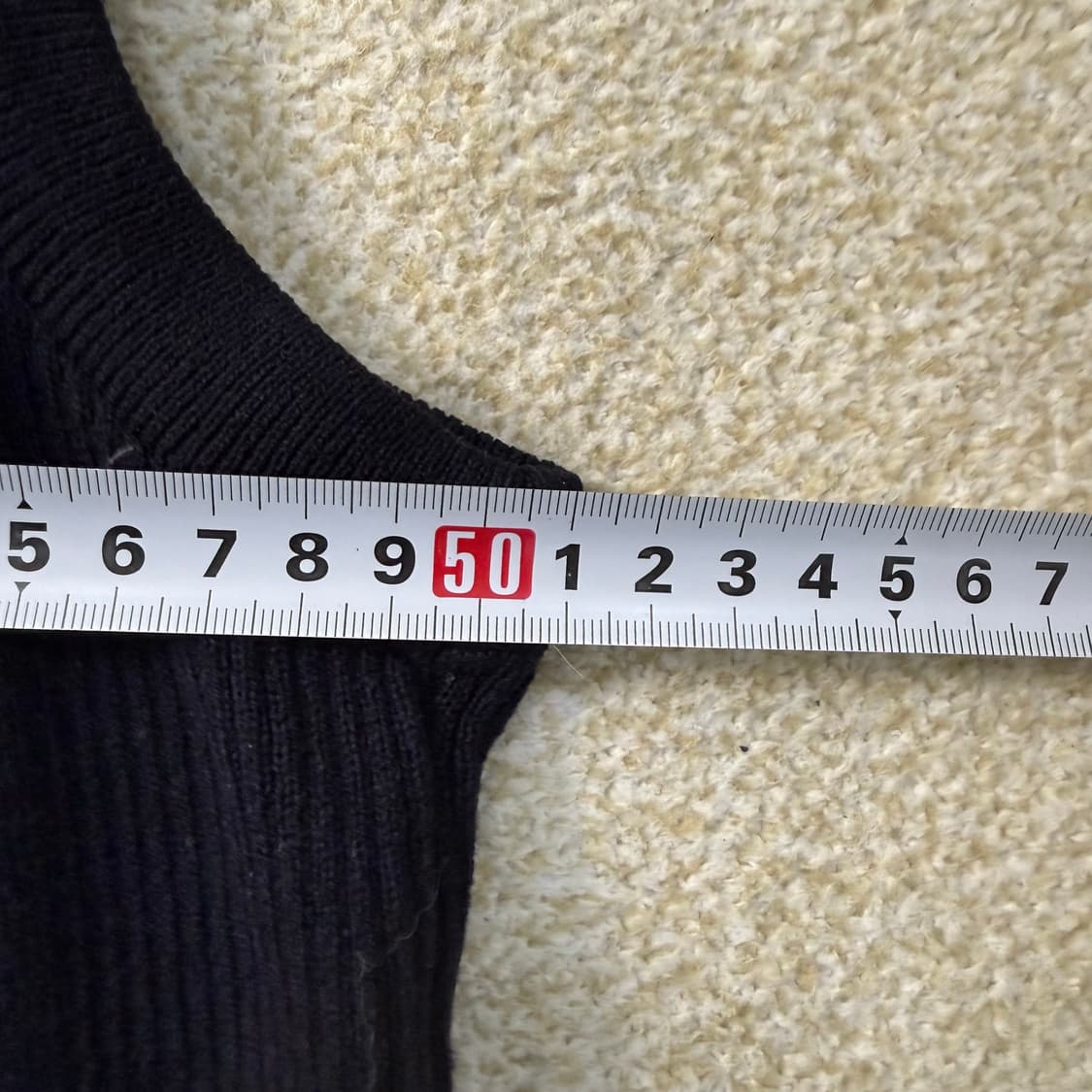 105 엘르옴므 브이넥 니트 베스트 0122T1 상품이미지5