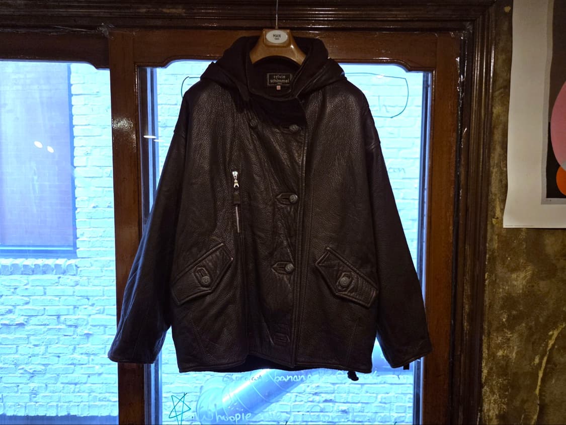 Sylvie schimmel 그레인레더 자켓 상품이미지10
