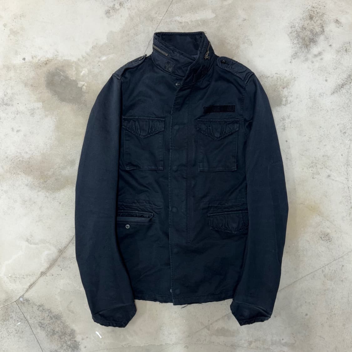 [S] Junhashinoto Distressed M-65 상품이미지1