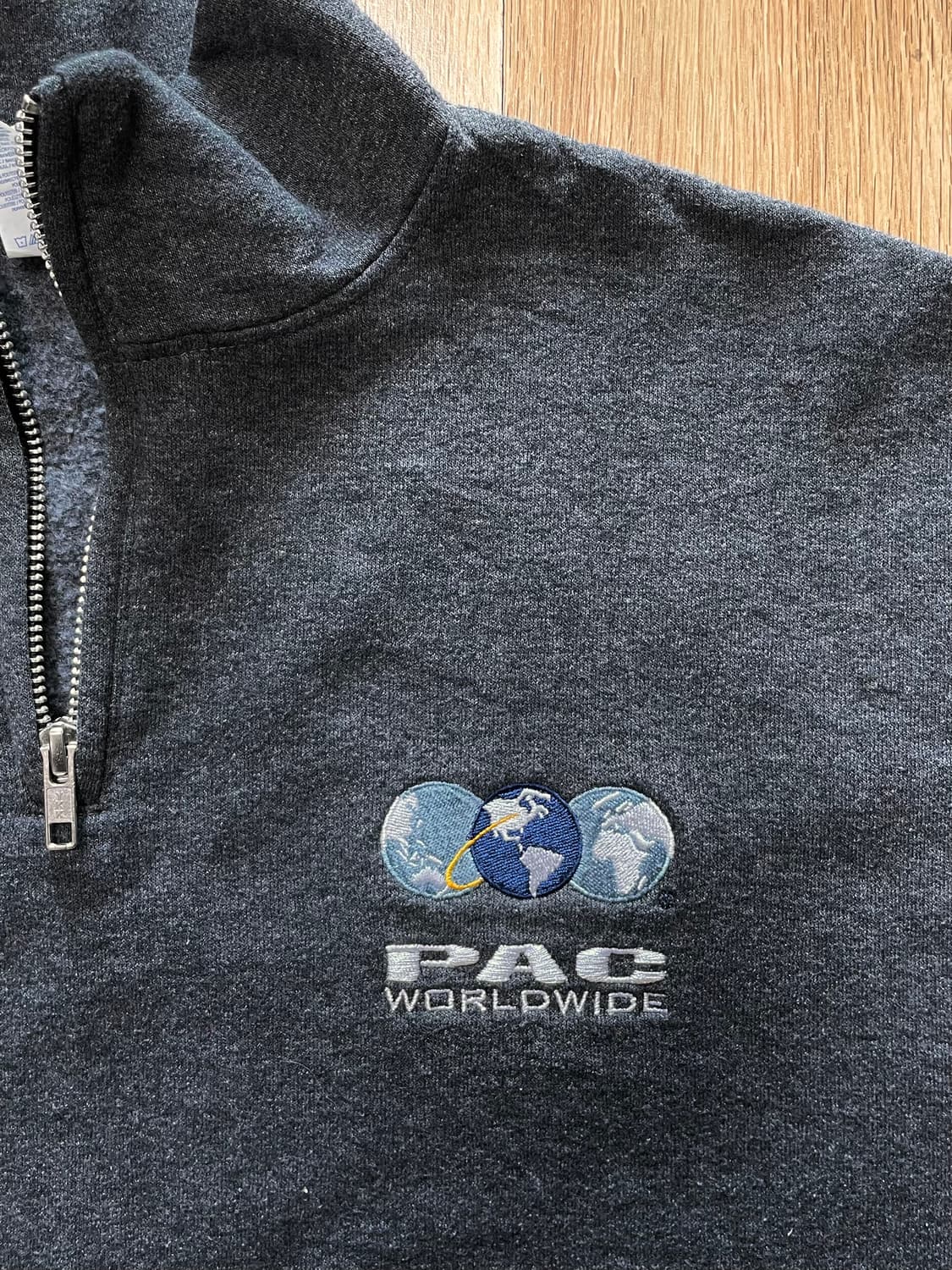 택포) USA 빈티지 하프집 쿼터집 스웻셔츠 맨투맨 상품이미지1