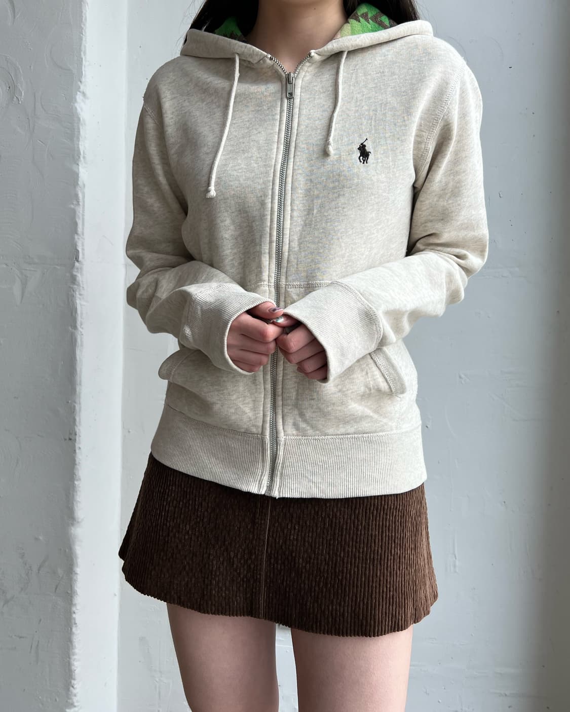 폴로 후드 집업 상품이미지6