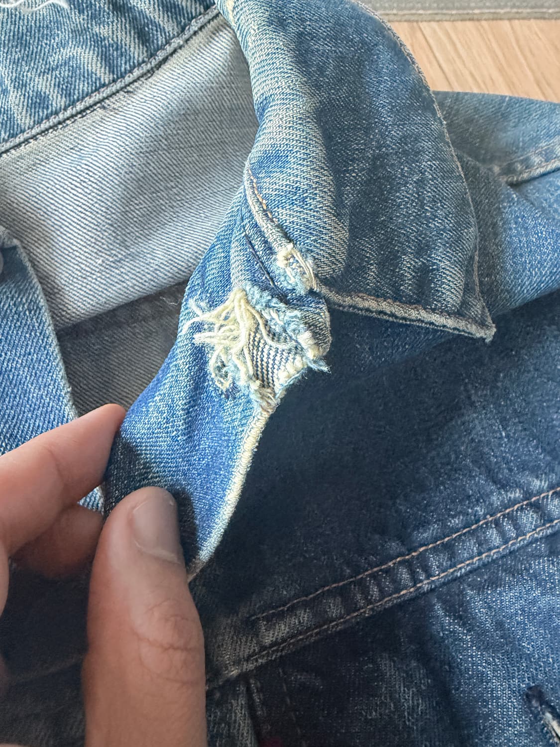 리바이스 70505 빅E 60년 후반 추정 4세대 상품이미지9