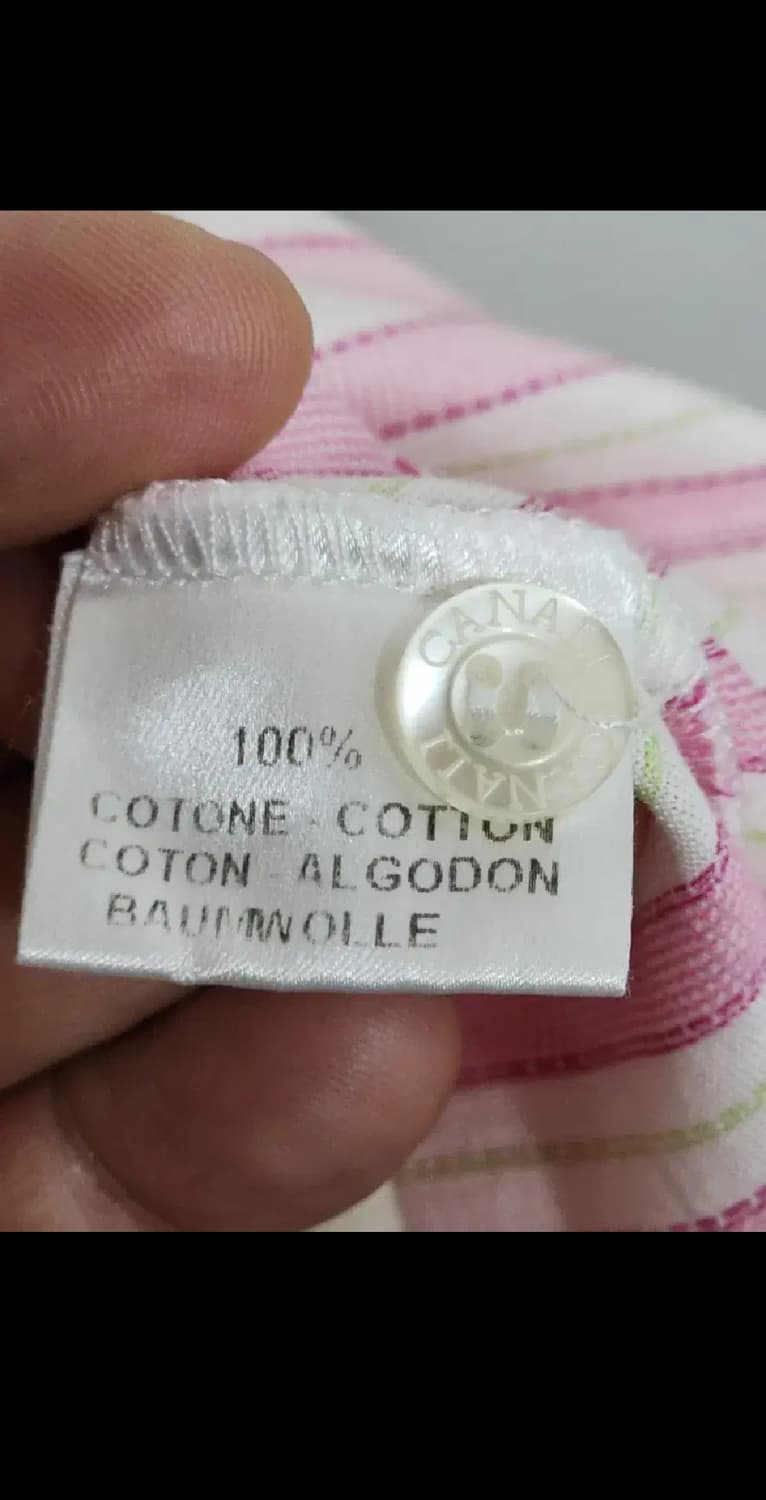 (XL) 까날리 반팔 카라티 단가라 PK 폴로 티셔츠 이태리판  상품이미지4