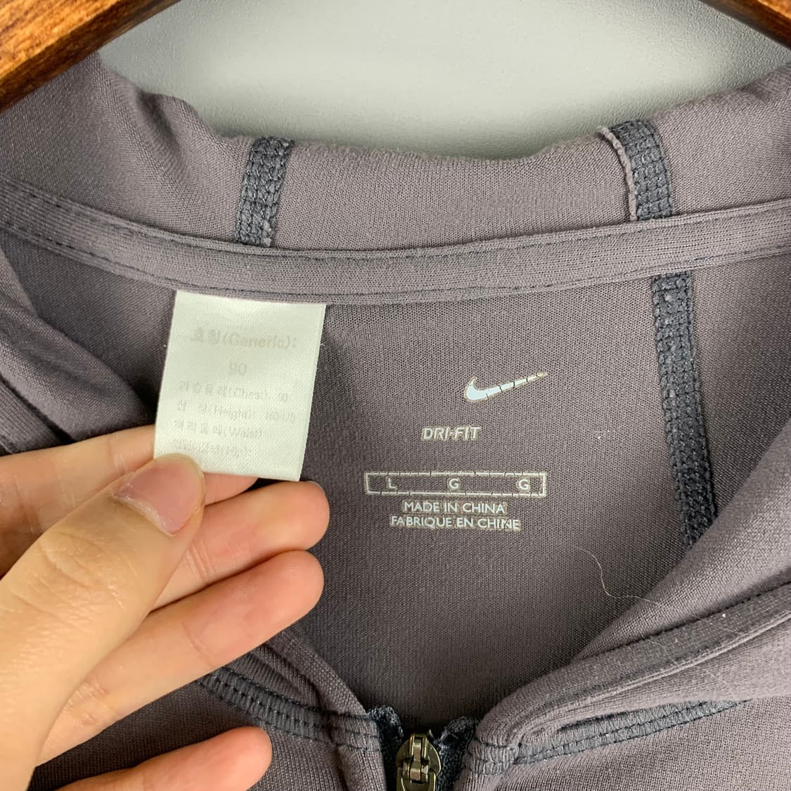 나이키 스몰로고 후드집업 상품이미지6