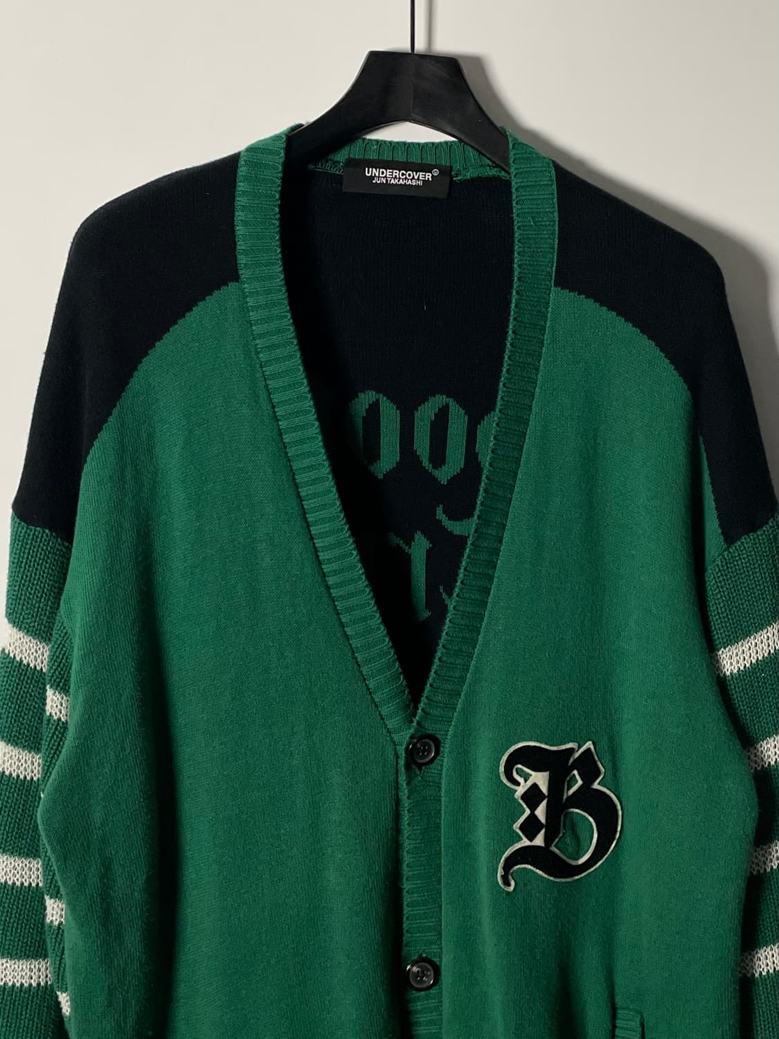 19FW 언더커버 아플리케 엠블럼 롱 가디건 (on.623)   상품이미지4