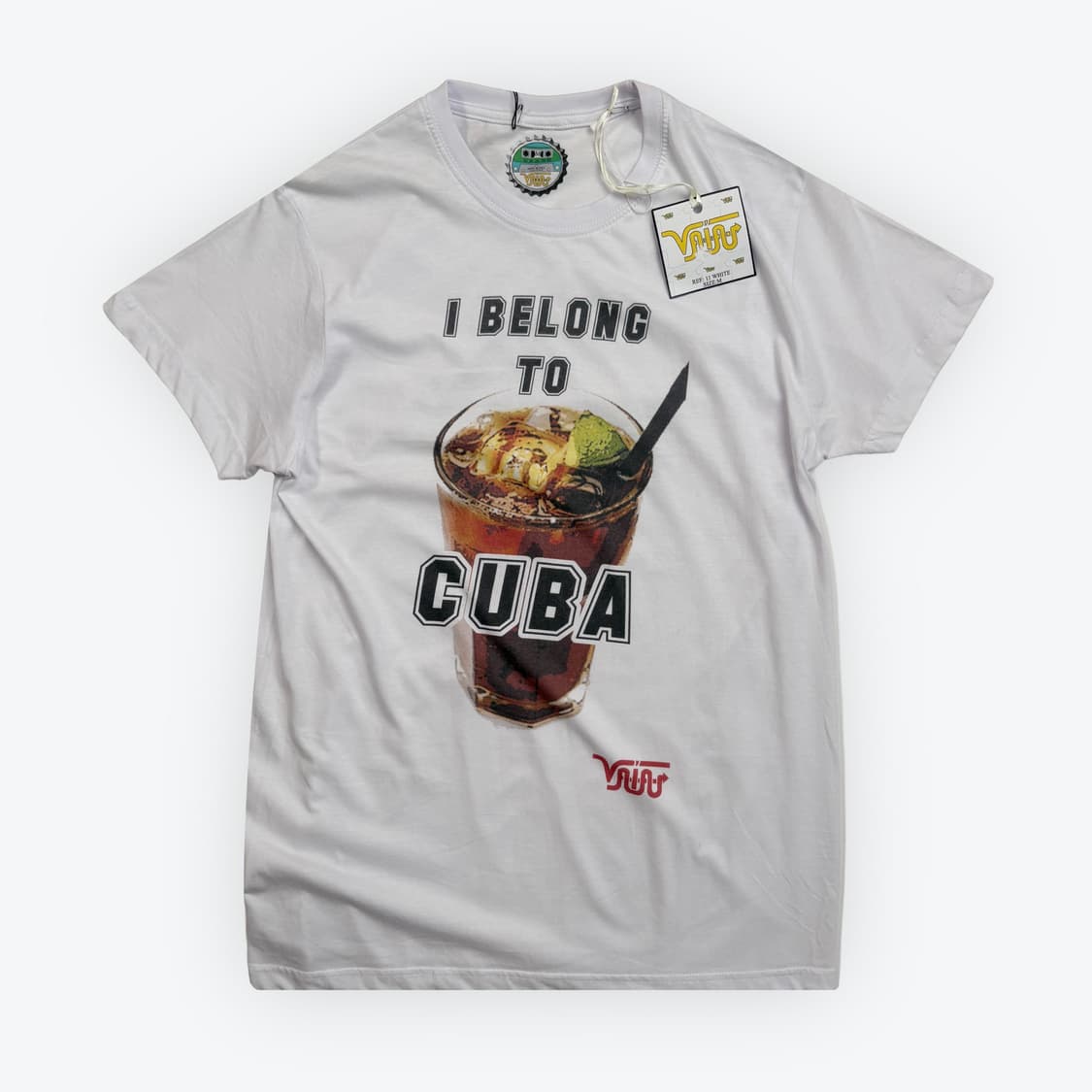 [M] VAIA CUBA graphic T-shirt dead-stock 상품이미지1