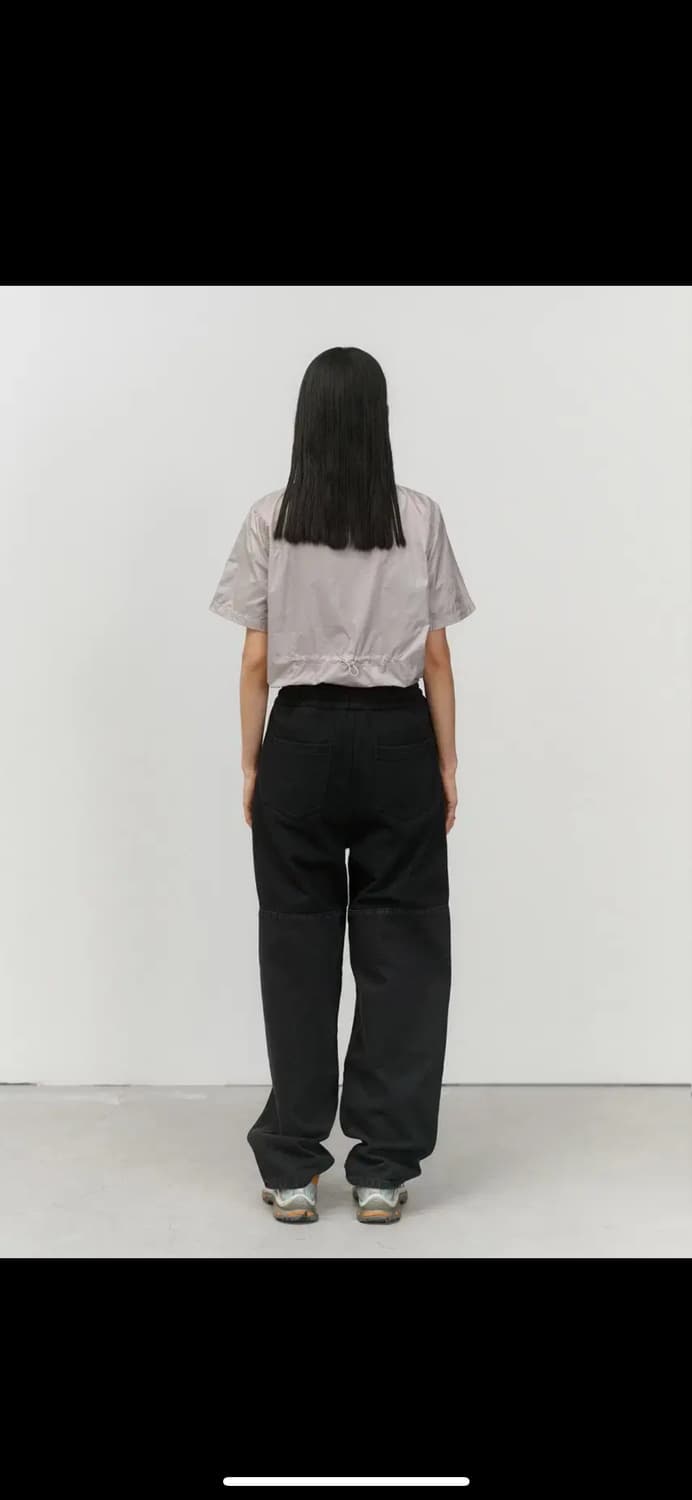 새상품 아모멘토 드로스트링 데님 팬츠  상품이미지2