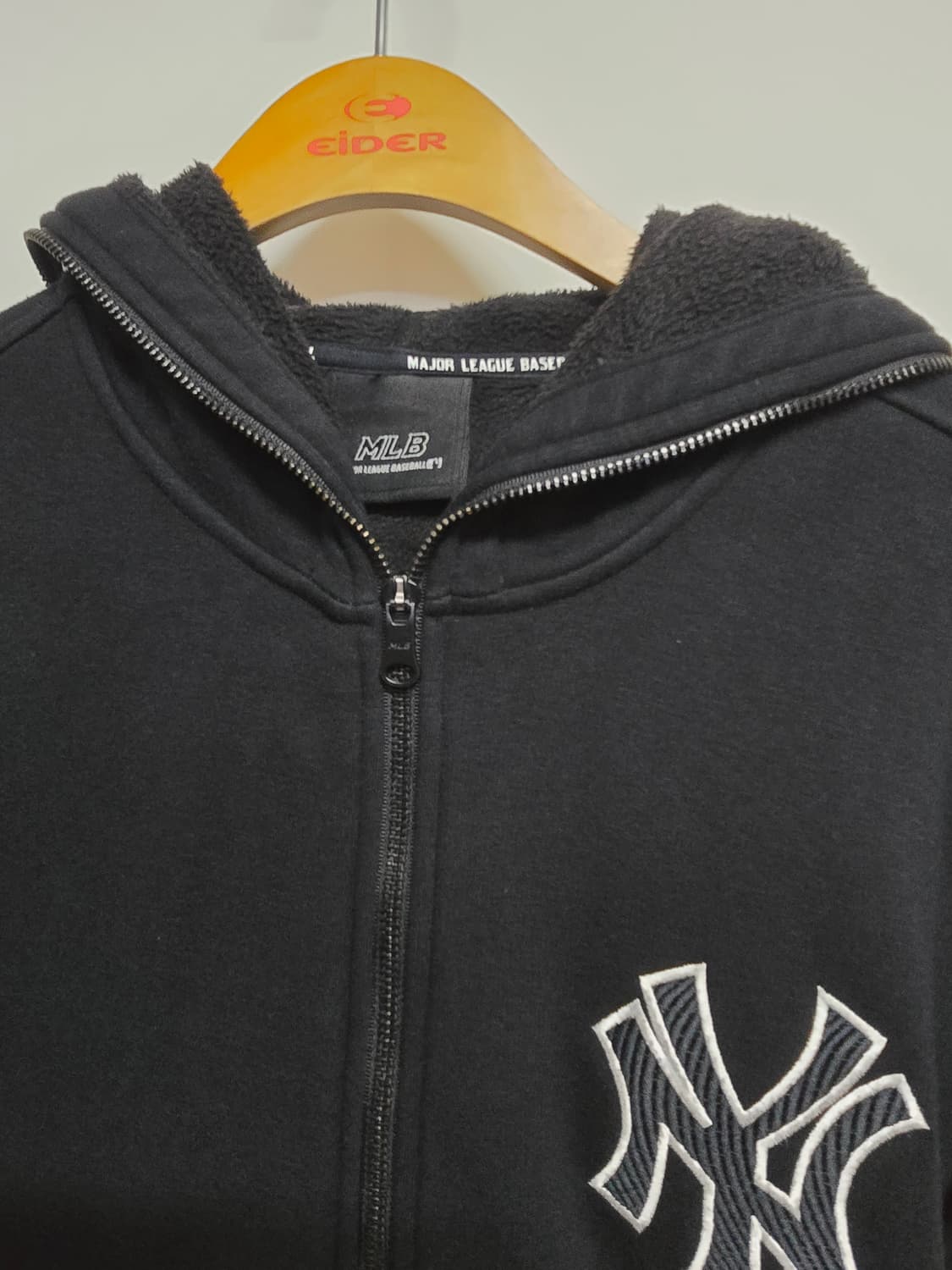 MLB 뉴욕 양키스 블랙 후드집업 상품이미지2